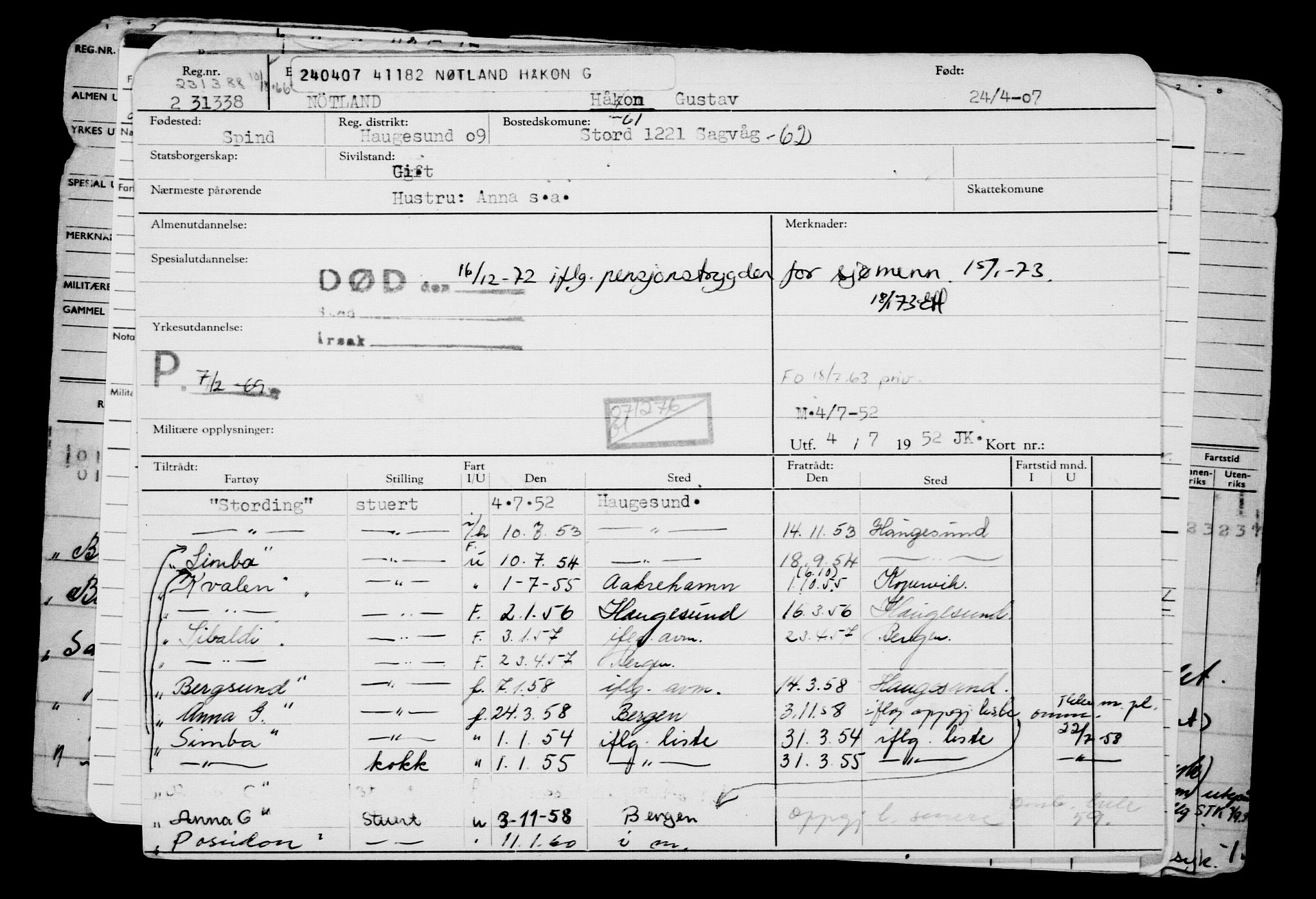 Direktoratet for sjømenn, AV/RA-S-3545/G/Gb/L0070: Hovedkort, 1907, s. 681