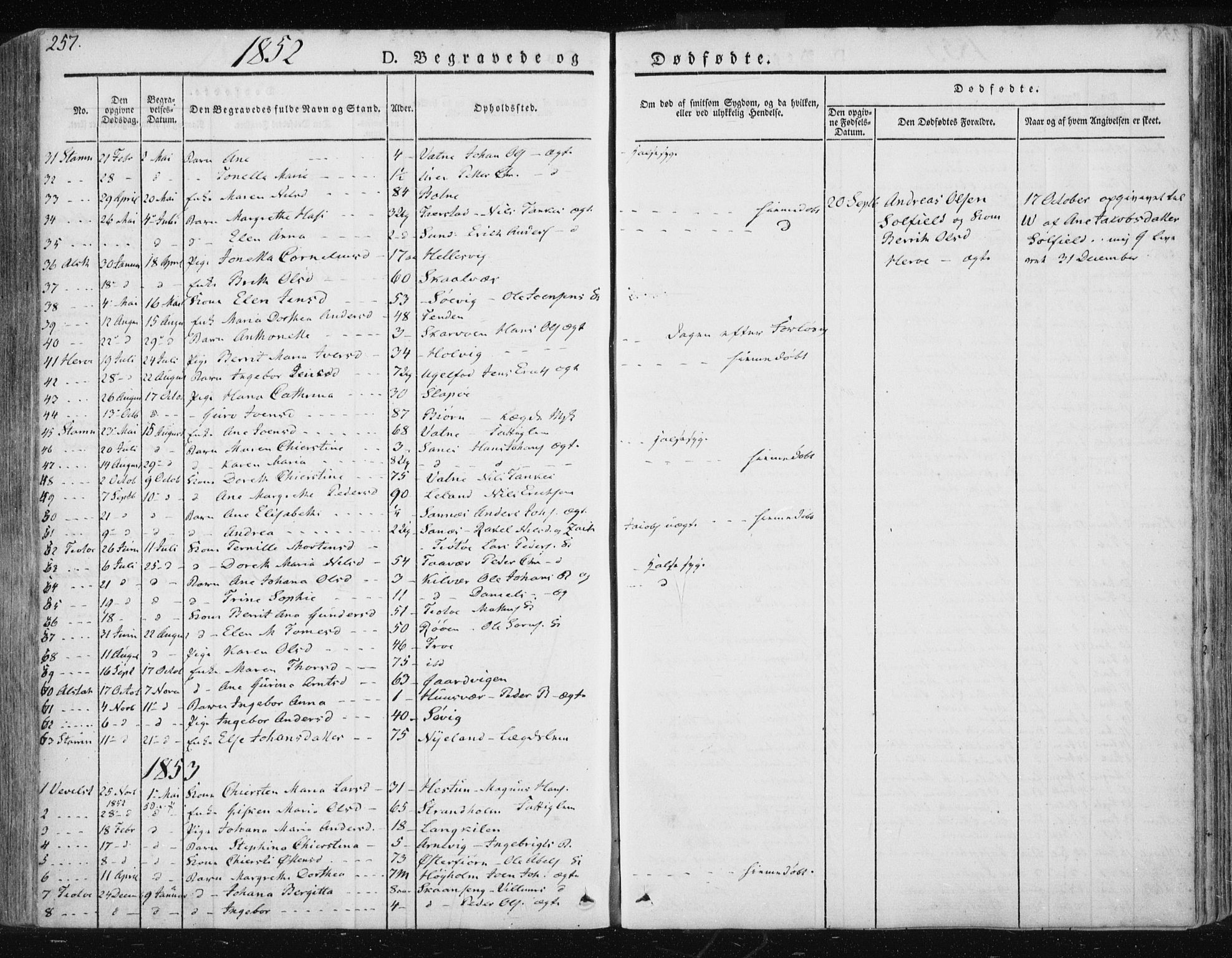 Ministerialprotokoller, klokkerbøker og fødselsregistre - Nordland, SAT/A-1459/830/L0447: Ministerialbok nr. 830A11, 1831-1854, s. 257