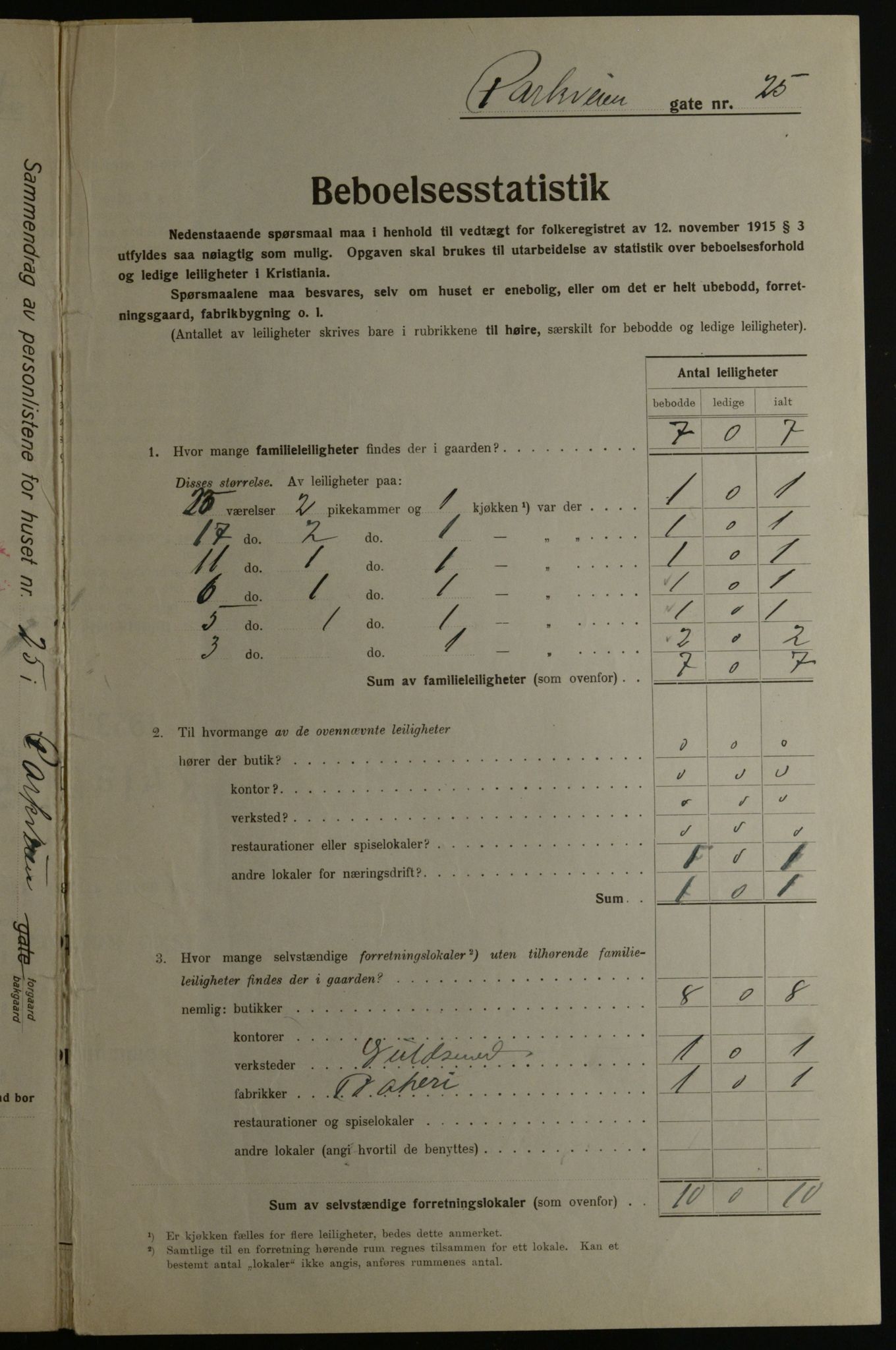 OBA, Kommunal folketelling 1.12.1923 for Kristiania, 1923, s. 86139