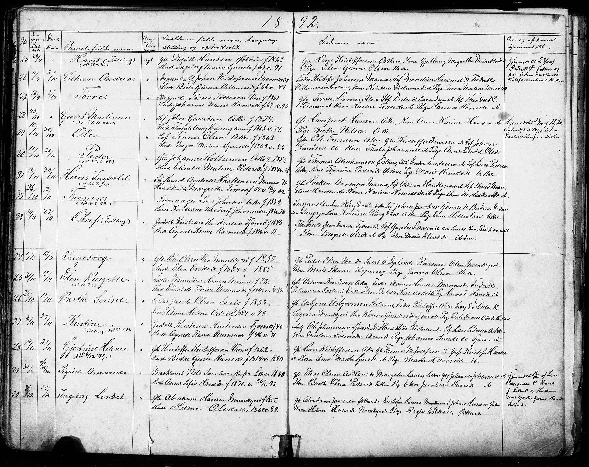 Kopervik sokneprestkontor, AV/SAST-A-101850/H/Ha/Hab/L0002: Klokkerbok nr. B 2, 1881-1905, s. 52