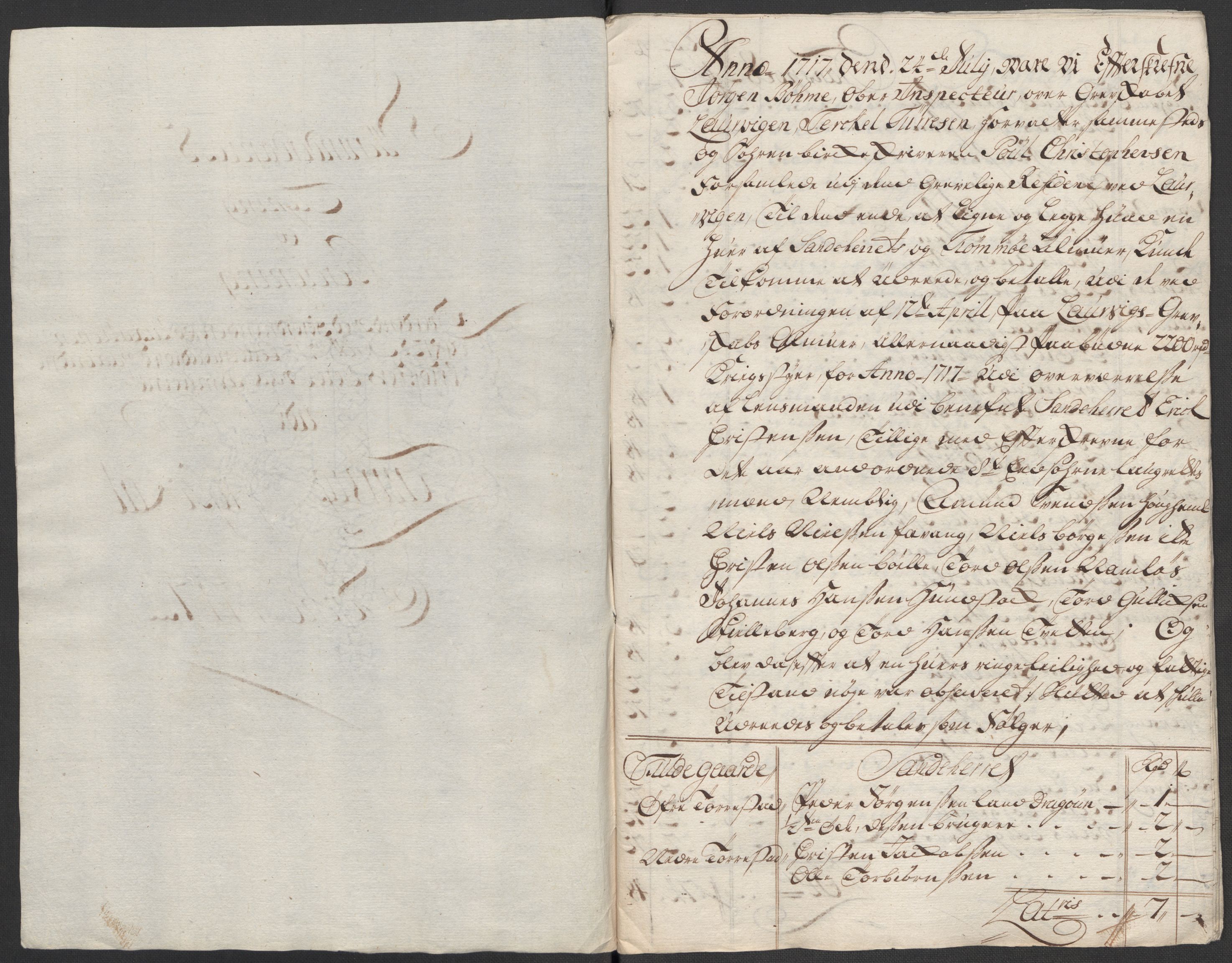 Rentekammeret inntil 1814, Reviderte regnskaper, Fogderegnskap, RA/EA-4092/R33/L1987: Fogderegnskap Larvik grevskap, 1716-1717, s. 517