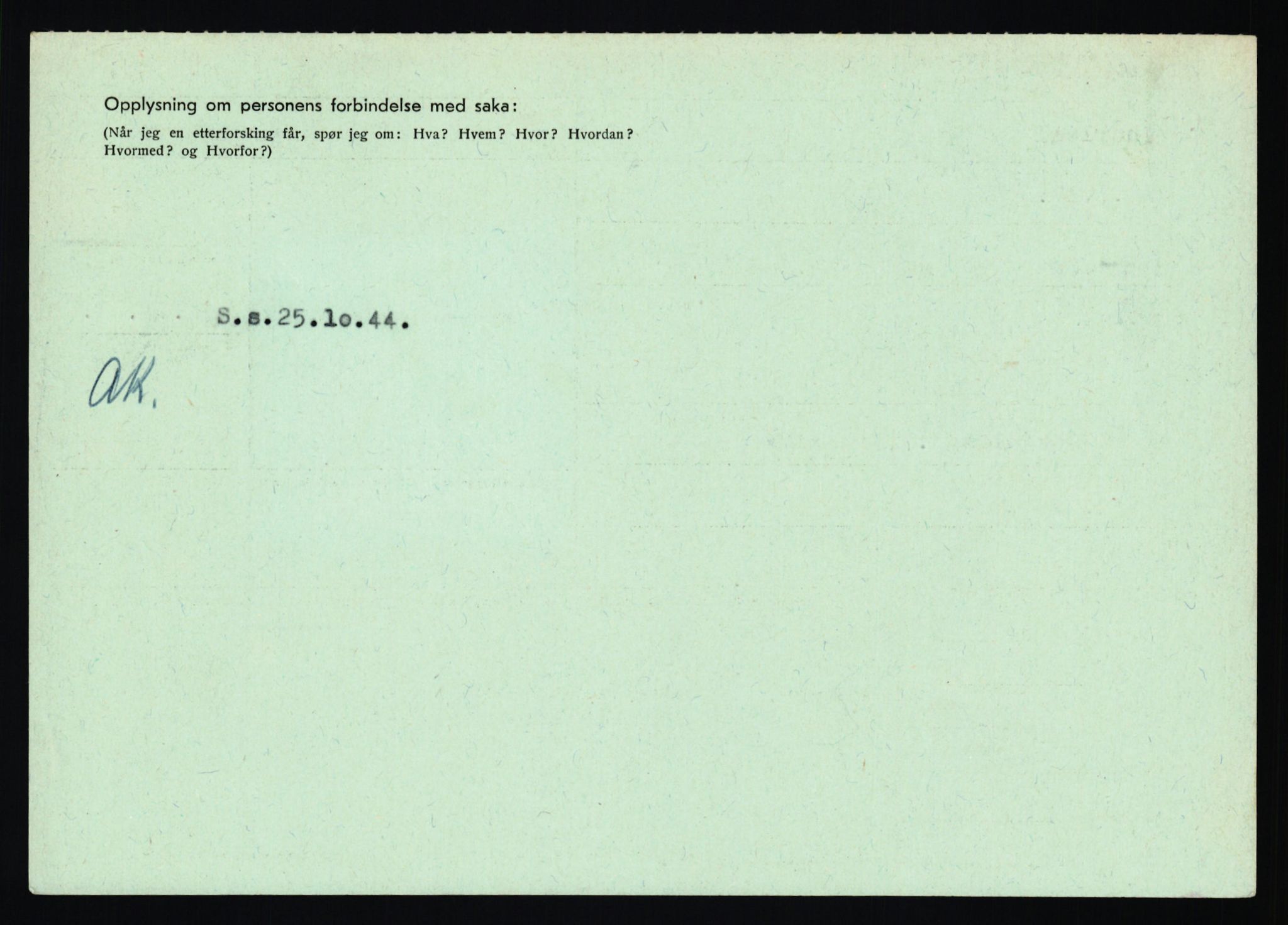 Statspolitiet - Hovedkontoret / Osloavdelingen, AV/RA-S-1329/C/Ca/L0006: Hanche - Hokstvedt, 1943-1945, s. 3969
