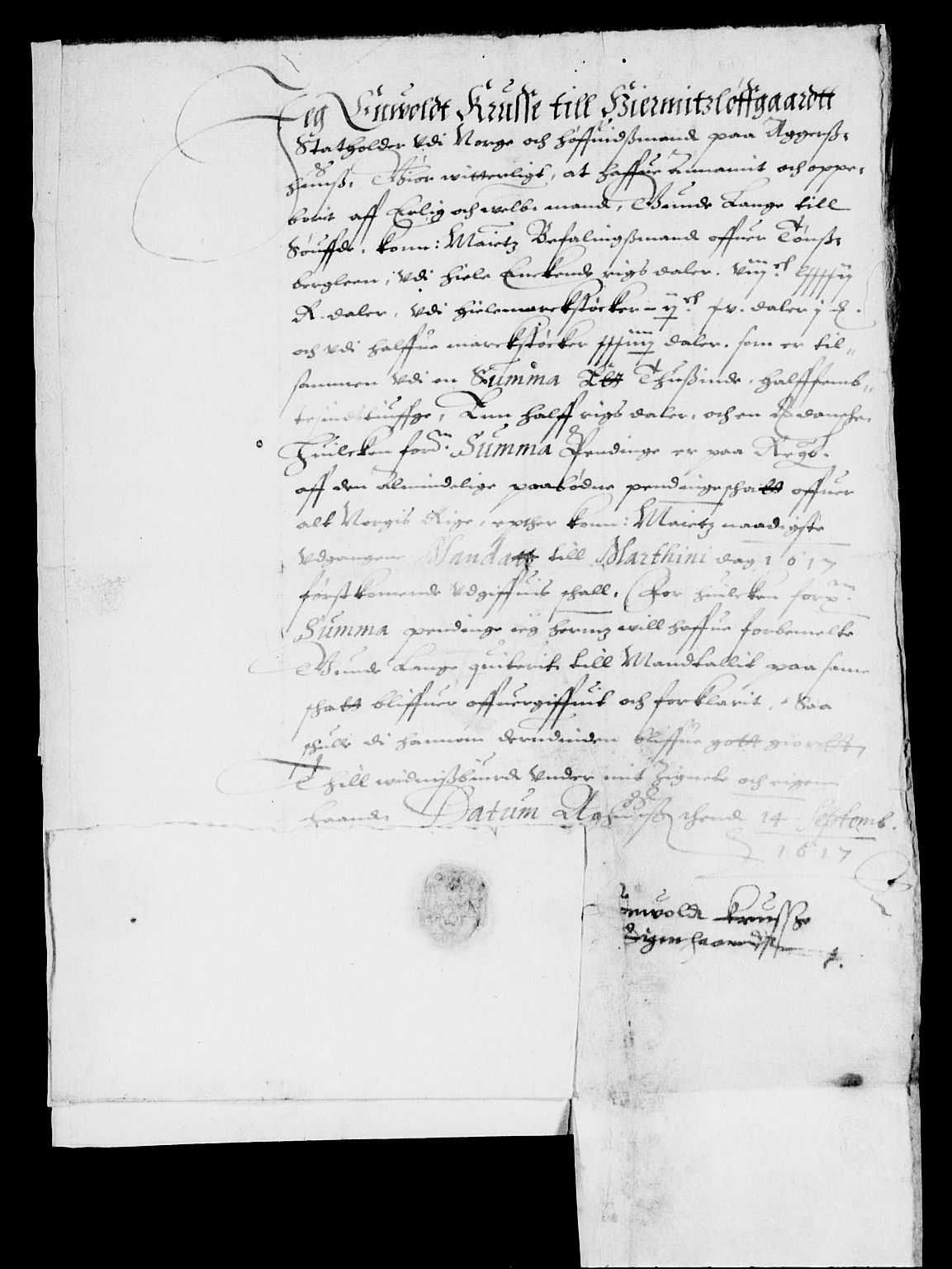 Rentekammeret inntil 1814, Reviderte regnskaper, Lensregnskaper, AV/RA-EA-5023/R/Rb/Rbo/L0004: Tønsberg len, 1616-1619