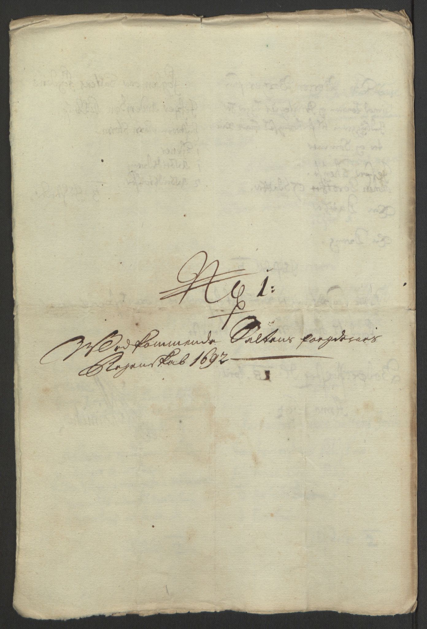 Rentekammeret inntil 1814, Reviderte regnskaper, Fogderegnskap, AV/RA-EA-4092/R66/L4577: Fogderegnskap Salten, 1691-1693, s. 215