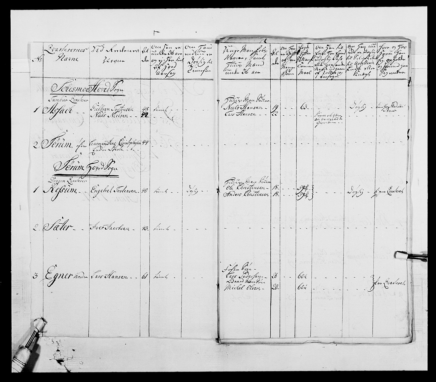 Generalitets- og kommissariatskollegiet, Det kongelige norske kommissariatskollegium, AV/RA-EA-5420/E/Eh/L0003: 1. Sønnafjelske dragonregiment, 1767-1812, s. 296