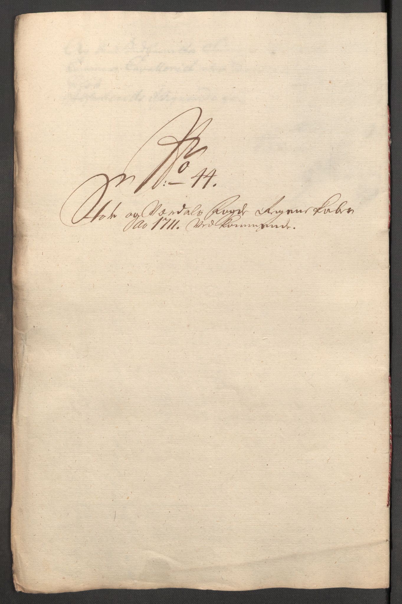 Rentekammeret inntil 1814, Reviderte regnskaper, Fogderegnskap, RA/EA-4092/R62/L4201: Fogderegnskap Stjørdal og Verdal, 1711, s. 208