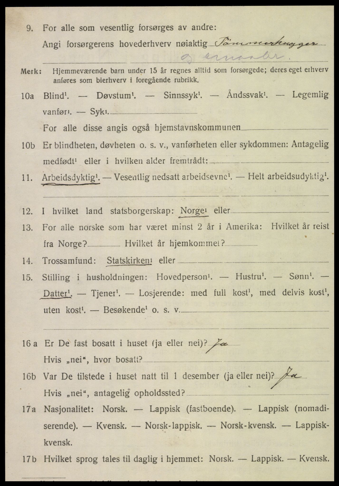 SAT, Folketelling 1920 for 1737 Sørli herred, 1920, s. 1050