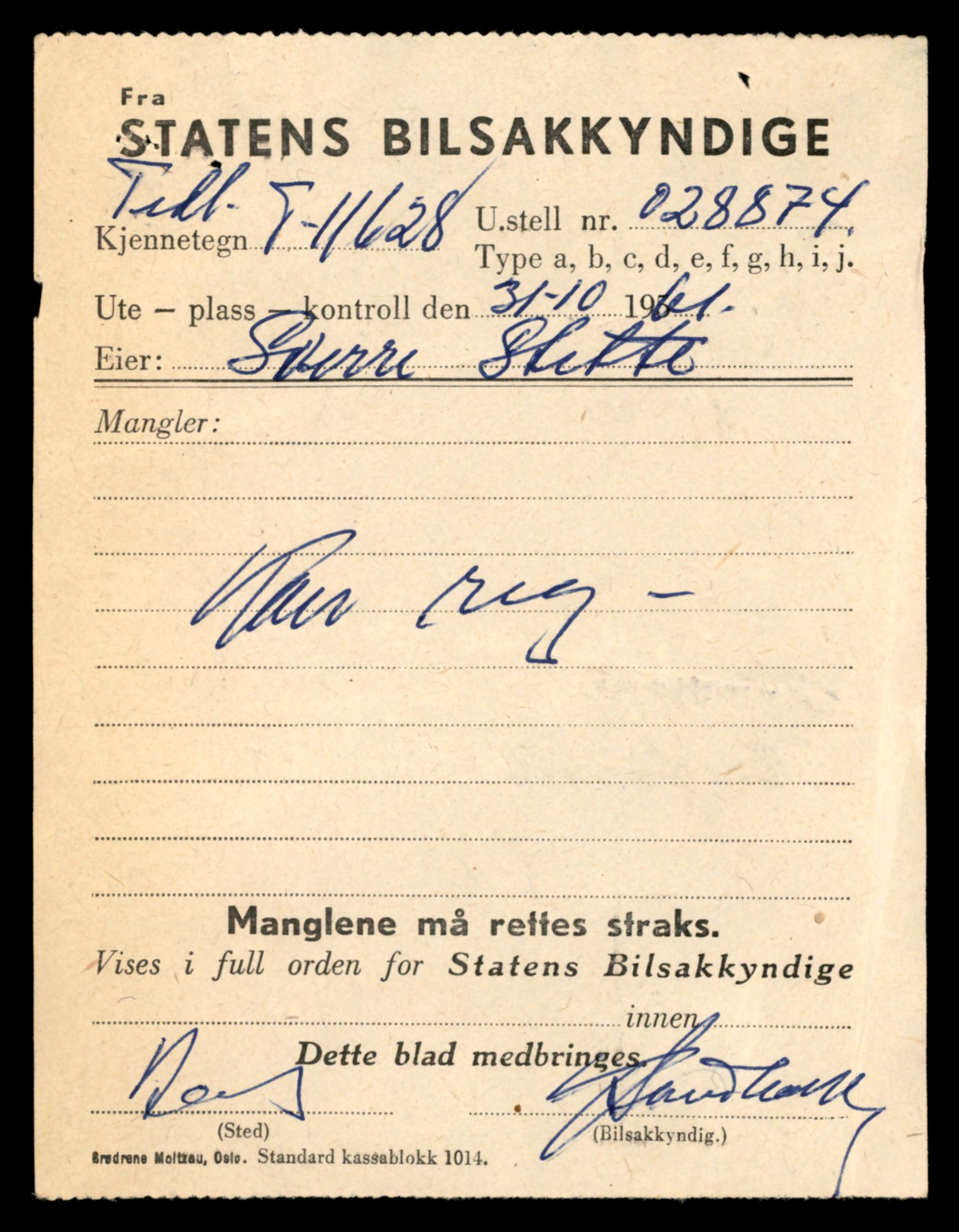 Møre og Romsdal vegkontor - Ålesund trafikkstasjon, AV/SAT-A-4099/F/Fe/L0030: Registreringskort for kjøretøy T 11620 - T 11799, 1927-1998, s. 97