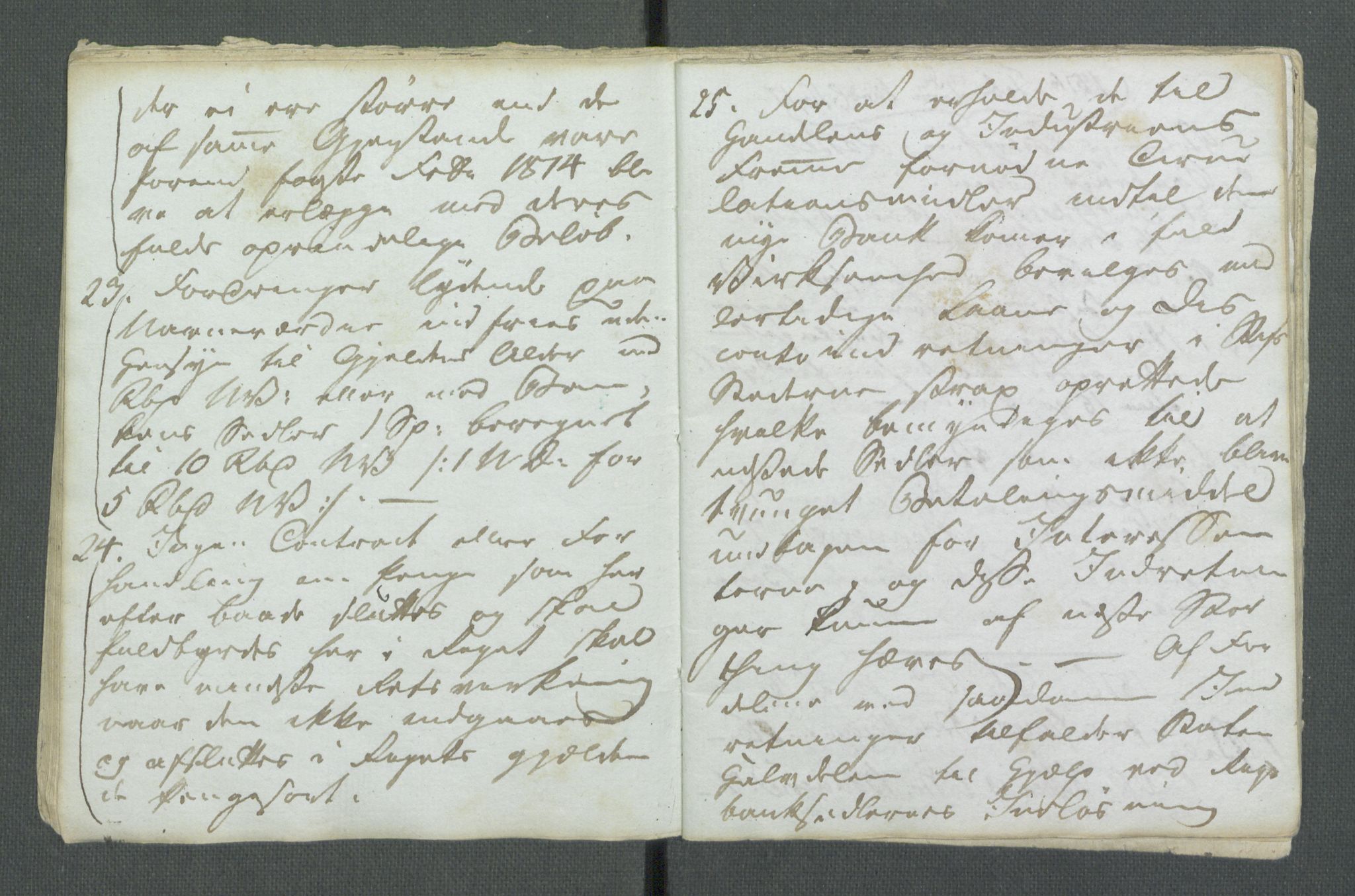 Forskjellige samlinger, Historisk-kronologisk samling, AV/RA-EA-4029/G/Ga/L0009B: Historisk-kronologisk samling. Dokumenter fra oktober 1814, årene 1815 og 1816, Christian Frederiks regnskapsbok 1814 - 1848., 1814-1848, s. 340