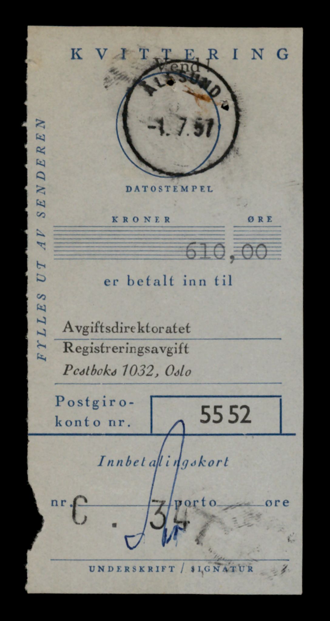 Møre og Romsdal vegkontor - Ålesund trafikkstasjon, AV/SAT-A-4099/F/Fe/L0042: Registreringskort for kjøretøy T 13906 - T 14079, 1927-1998, s. 1947