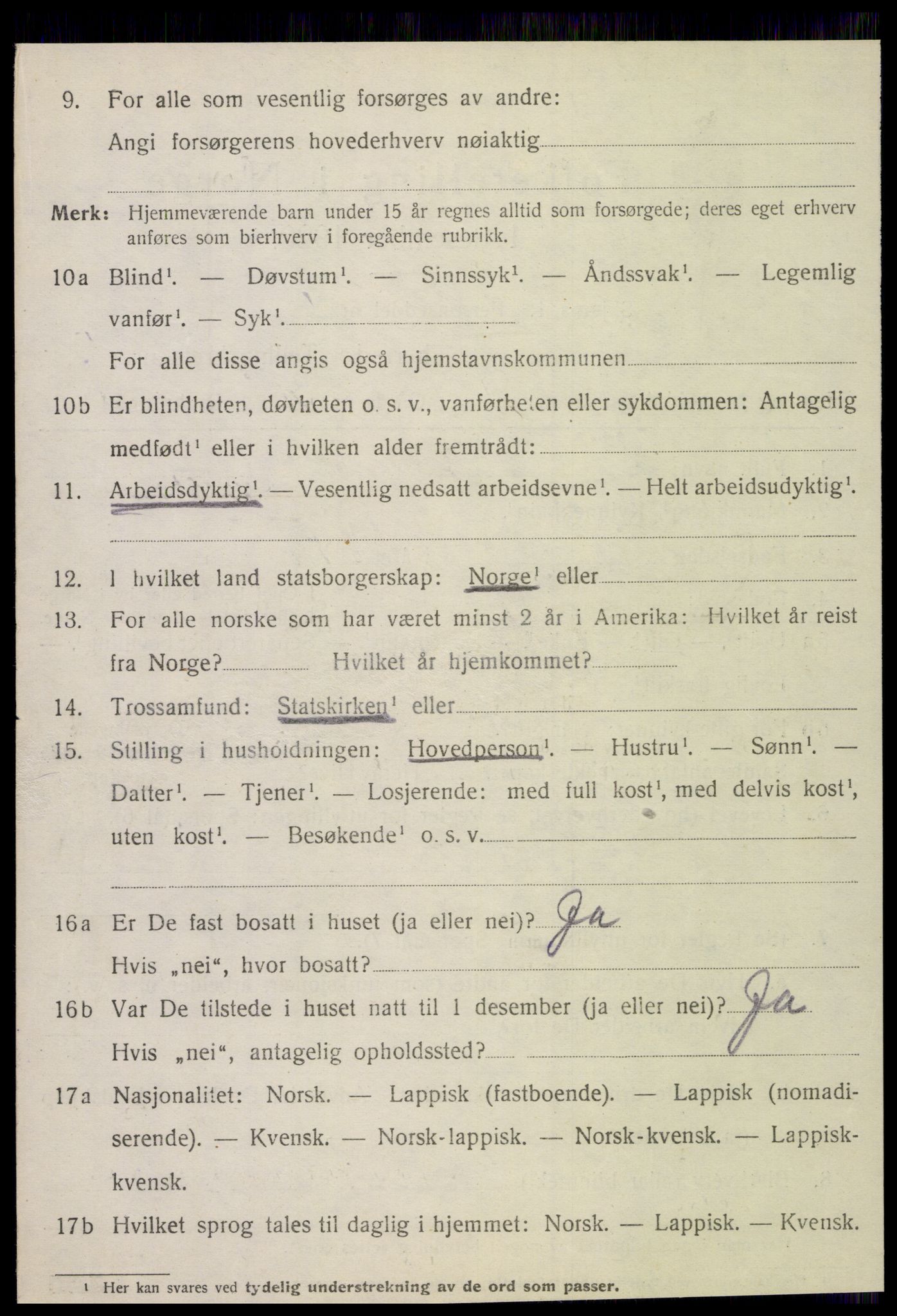 SAT, Folketelling 1920 for 1824 Vefsn herred, 1920, s. 3172
