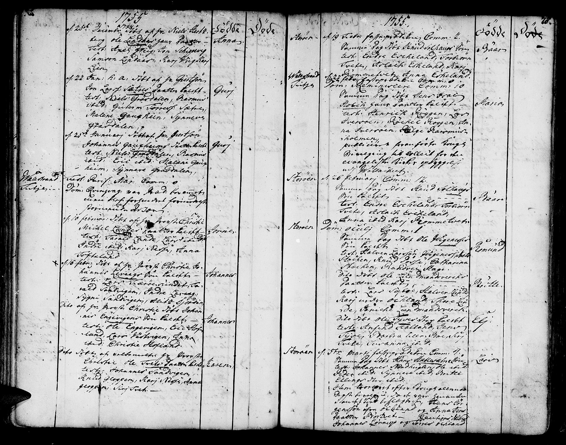 Stord sokneprestembete, SAB/A-78201/H/Haa: Ministerialbok nr. A 2, 1744-1777, s. 78