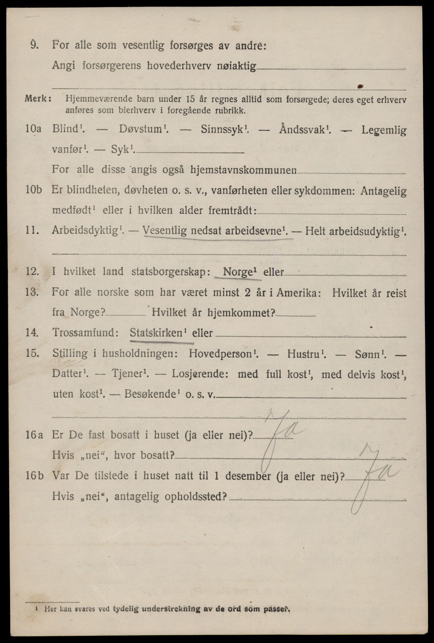 SAKO, Folketelling 1920 for 0827 Hjartdal herred, 1920, s. 2293