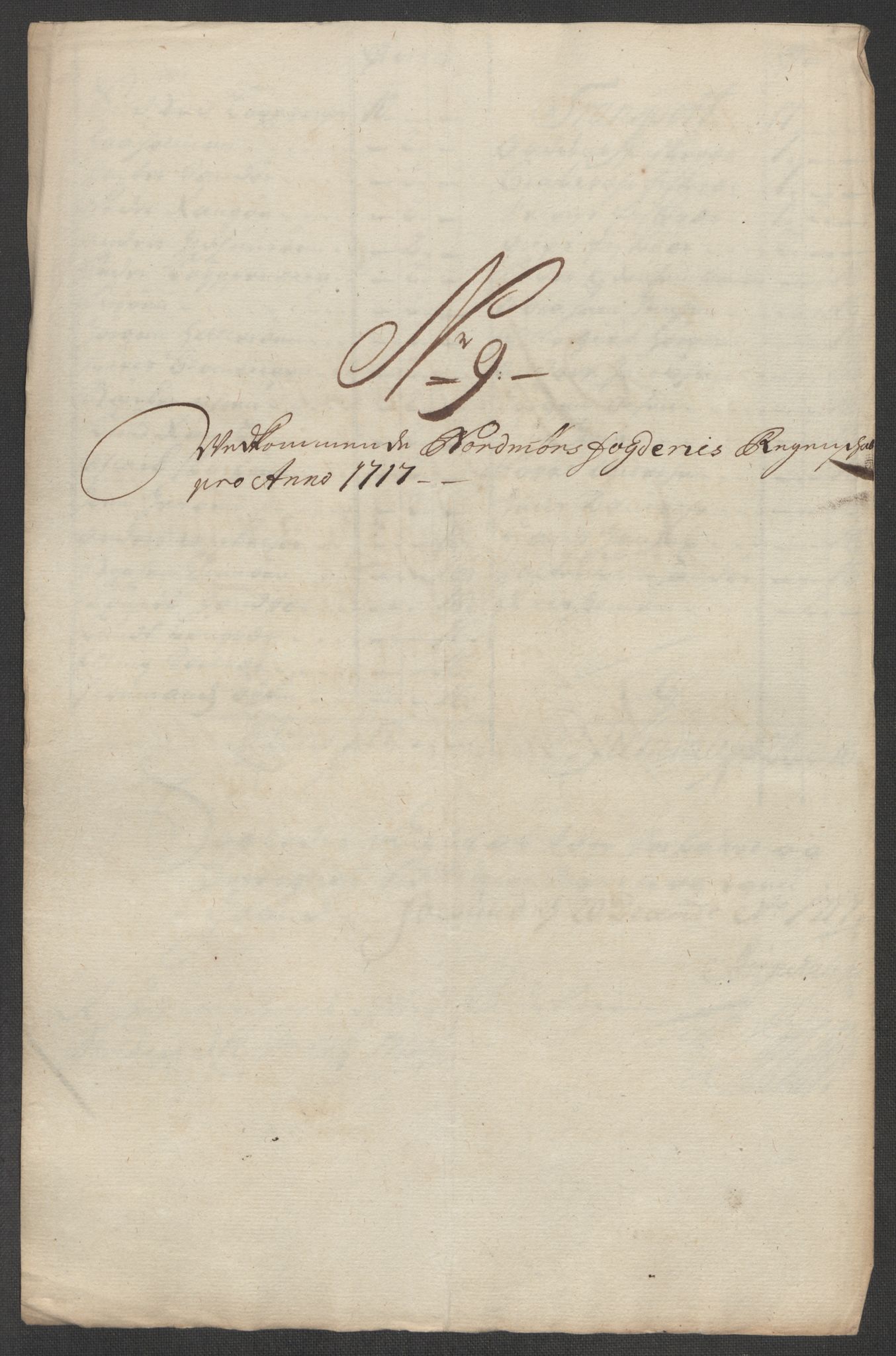 Rentekammeret inntil 1814, Reviderte regnskaper, Fogderegnskap, RA/EA-4092/R56/L3750: Fogderegnskap Nordmøre, 1717, s. 129