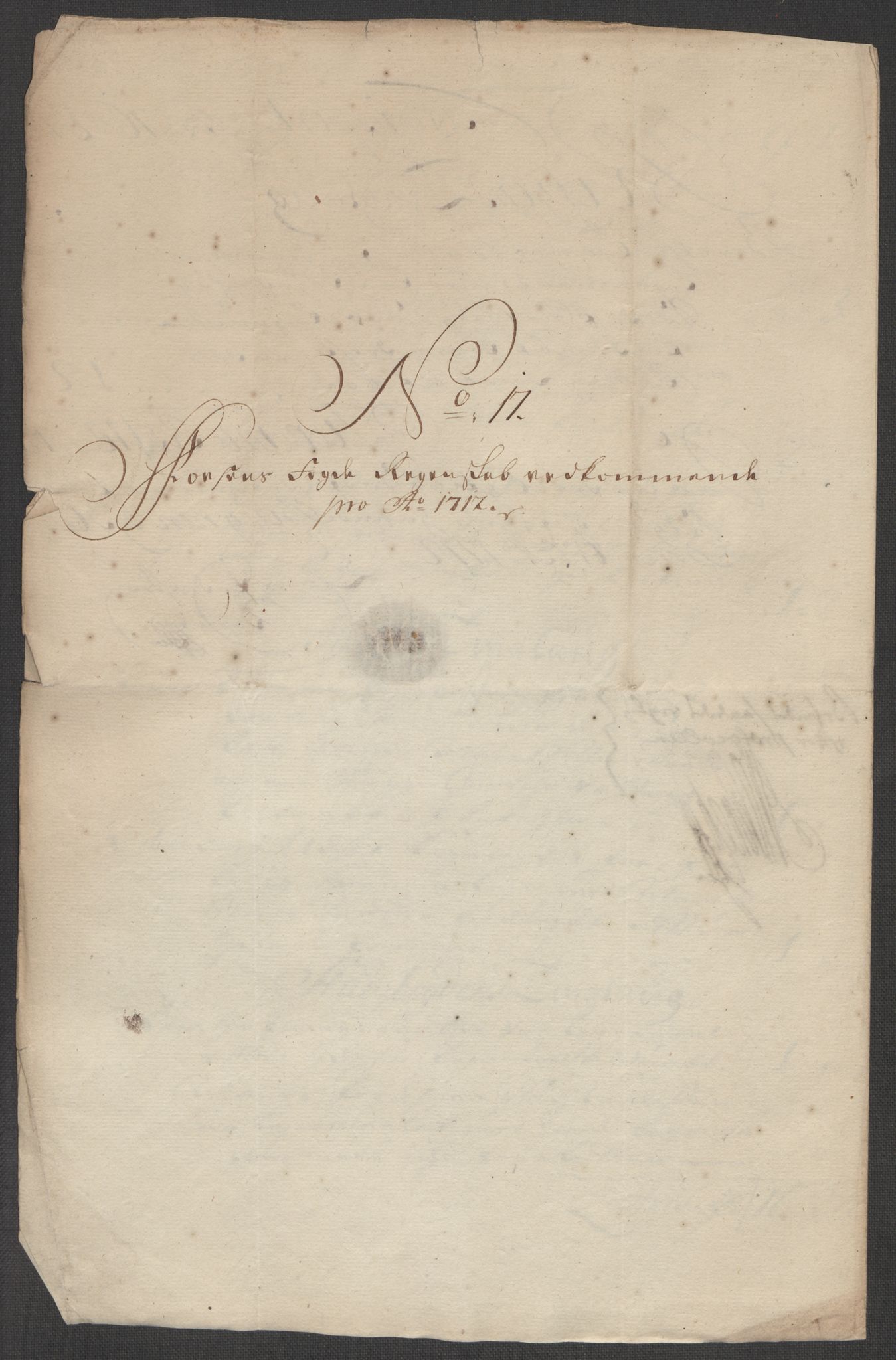 Rentekammeret inntil 1814, Reviderte regnskaper, Fogderegnskap, AV/RA-EA-4092/R57/L3861: Fogderegnskap Fosen, 1712-1713, s. 171