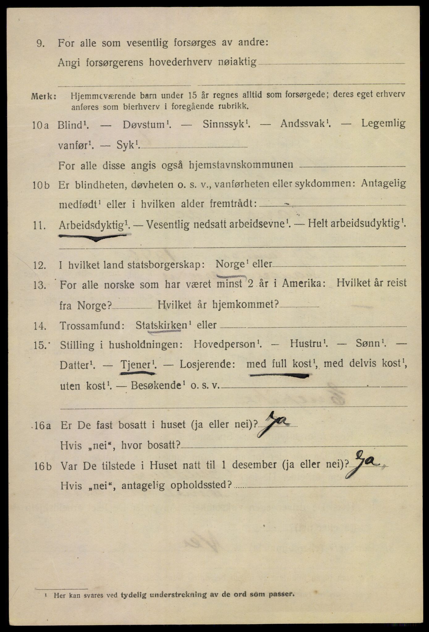 SAKO, Folketelling 1920 for 0801 Kragerø kjøpstad, 1920, s. 5598