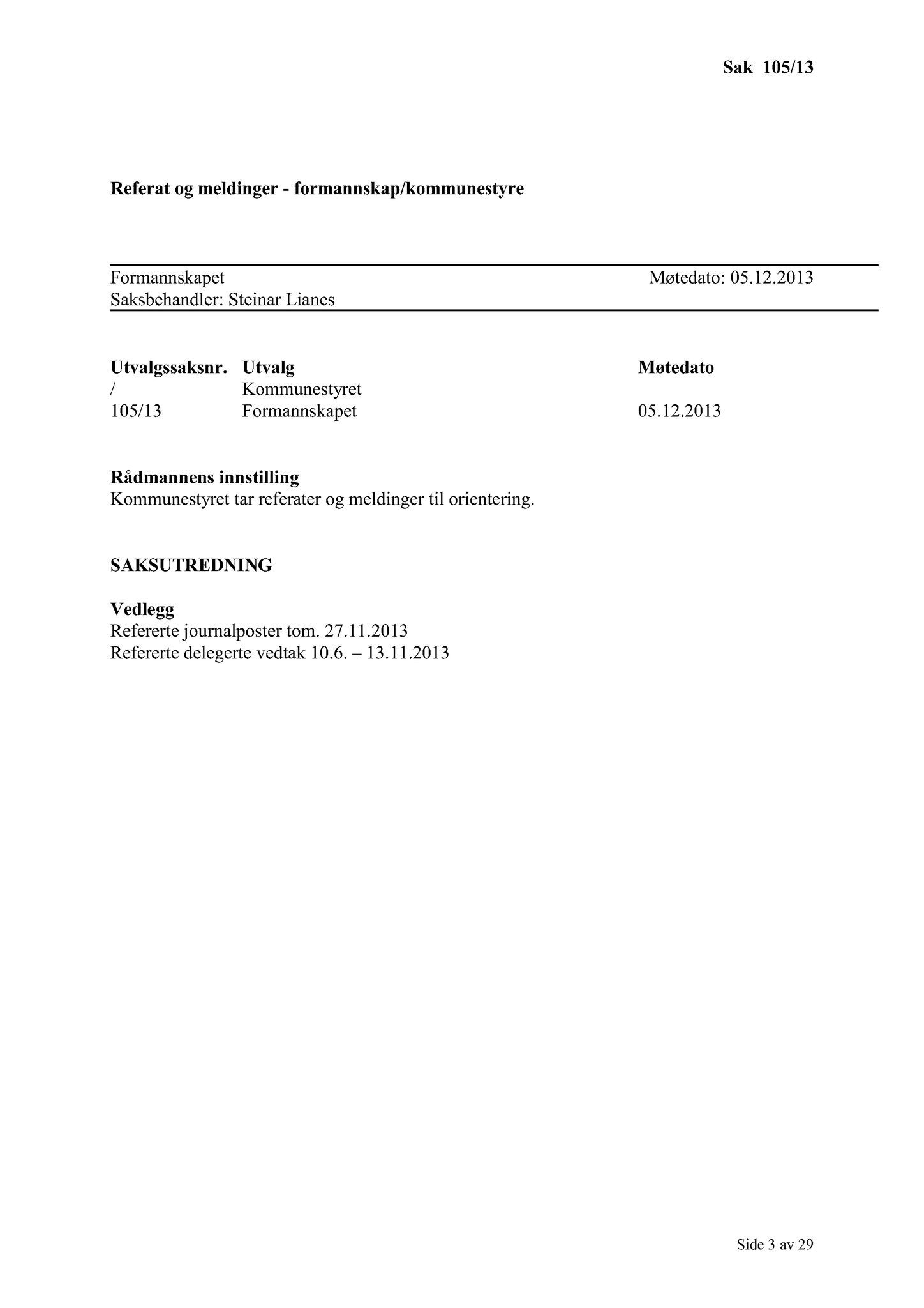 Klæbu Kommune, TRKO/KK/02-FS/L006: Formannsskapet - Møtedokumenter, 2013, s. 2727