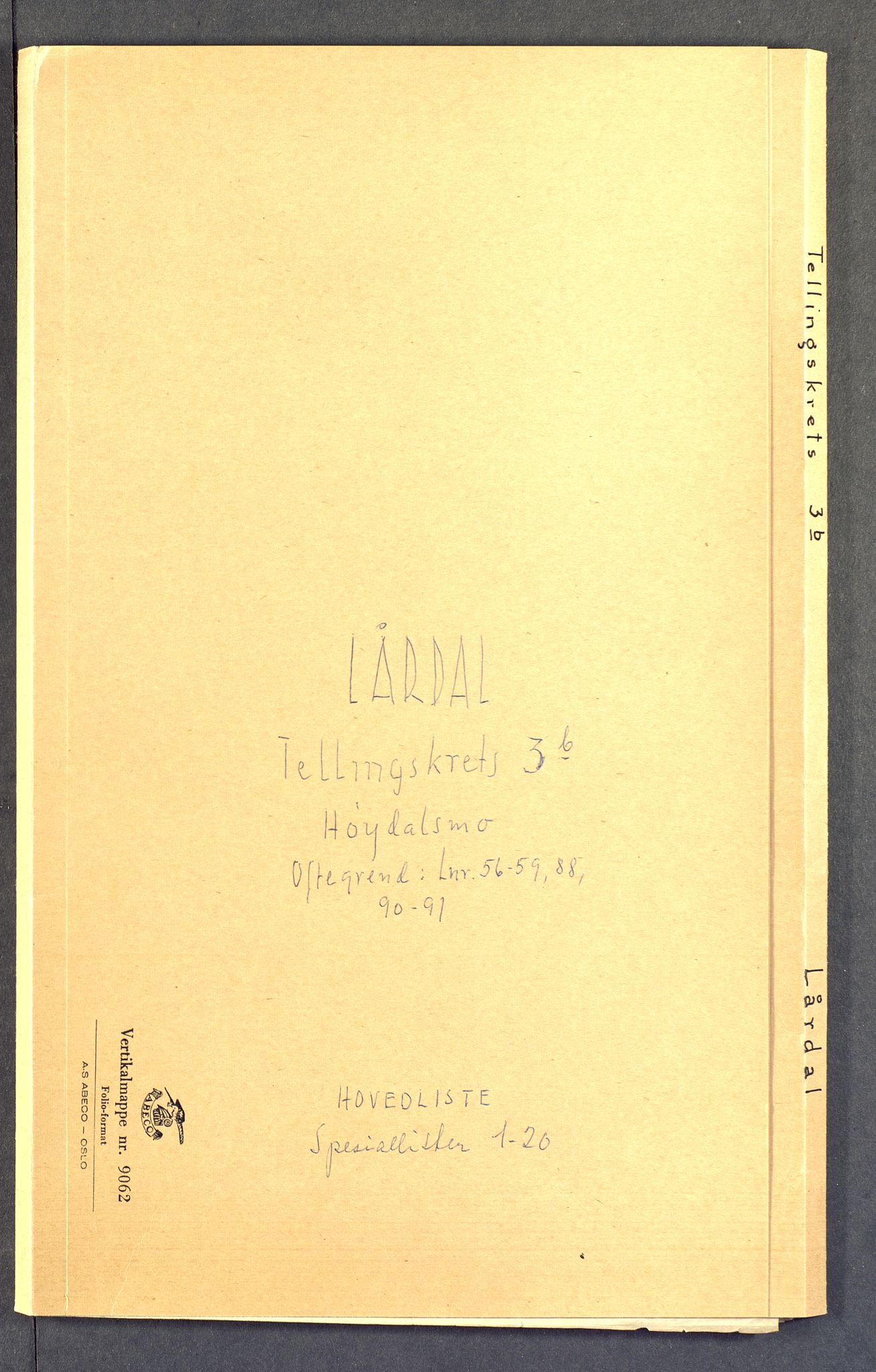 SAKO, Folketelling 1875 for 0833P Lårdal prestegjeld, 1875, s. 13