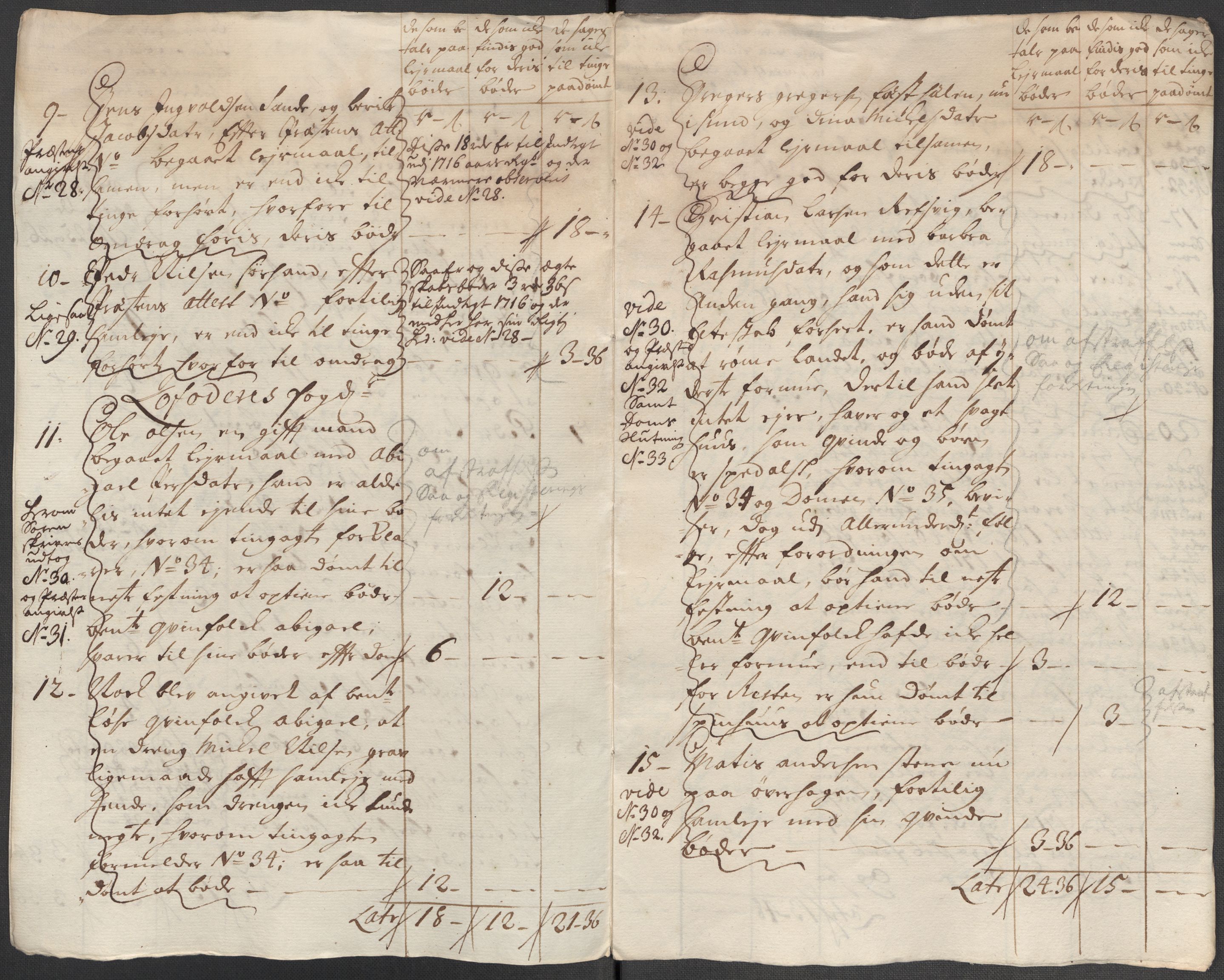 Rentekammeret inntil 1814, Reviderte regnskaper, Fogderegnskap, AV/RA-EA-4092/R67/L4681: Fogderegnskap Vesterålen, Andenes og Lofoten, 1715, s. 166