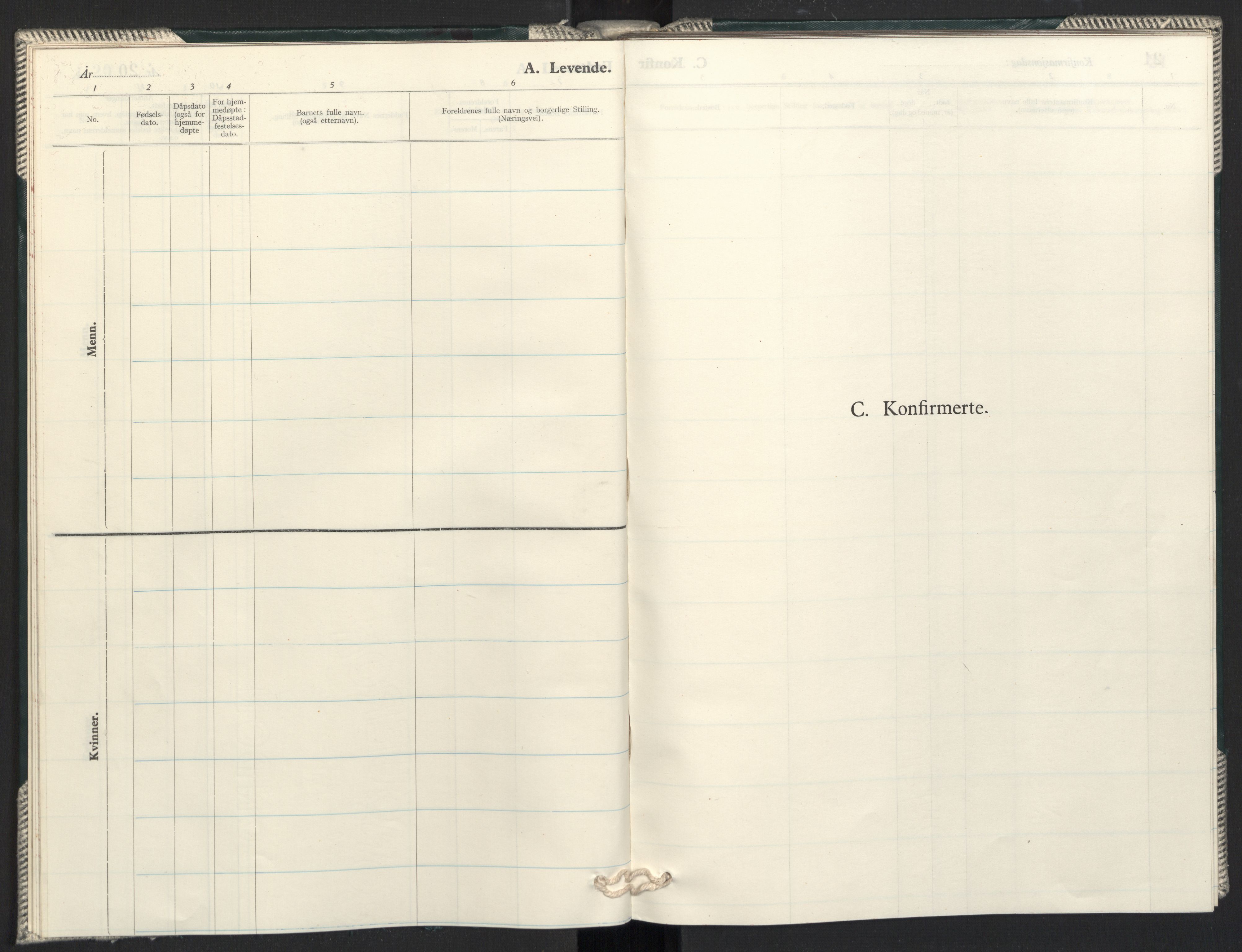 Prestekontoret i Sverige under okkupasjonen Kirkebøker, AV/SAO-A-11045/F/L0005: Ministerialbok nr. 5, 1945-1945
