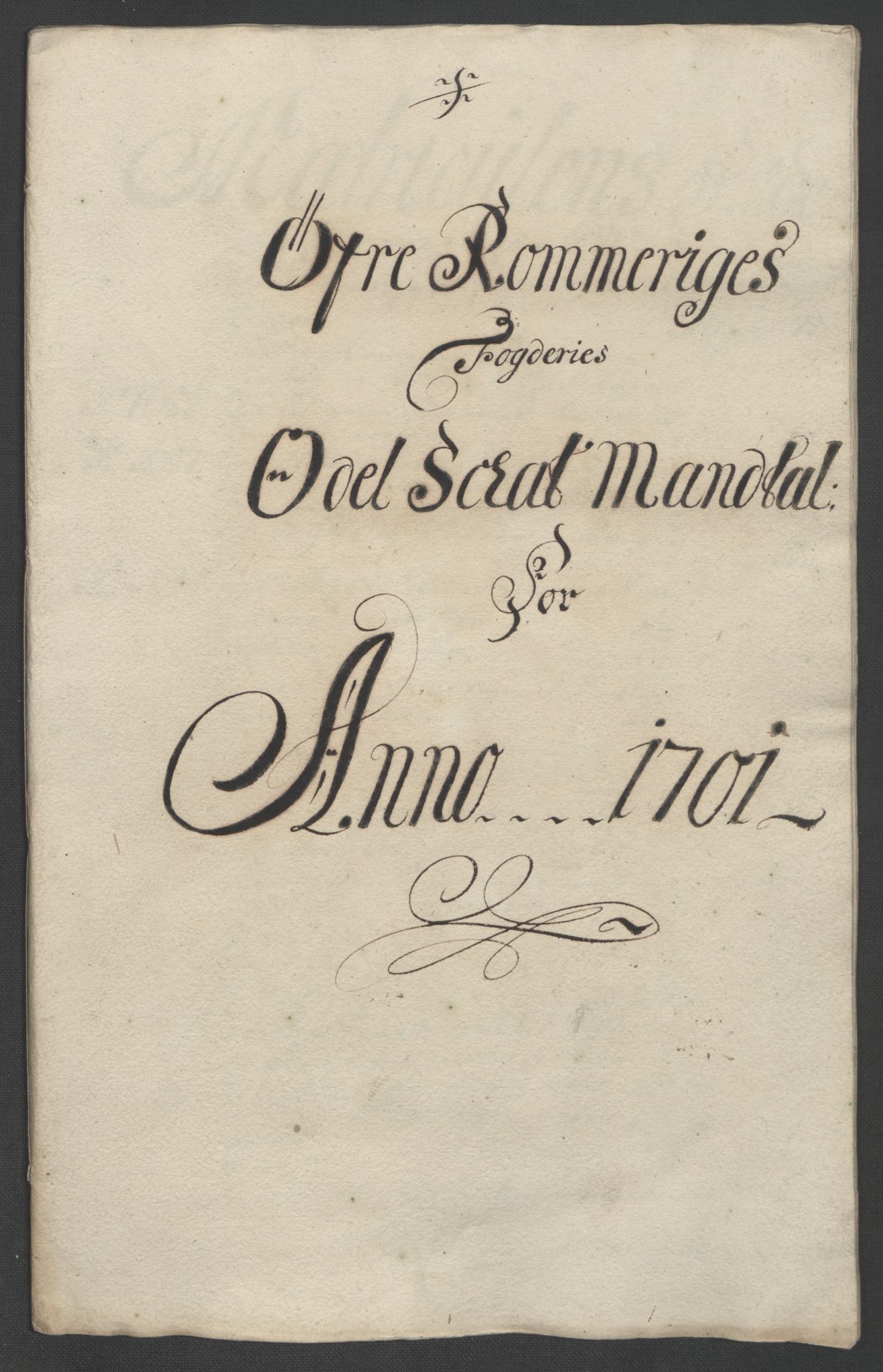 Rentekammeret inntil 1814, Reviderte regnskaper, Fogderegnskap, AV/RA-EA-4092/R12/L0713: Fogderegnskap Øvre Romerike, 1701, s. 211