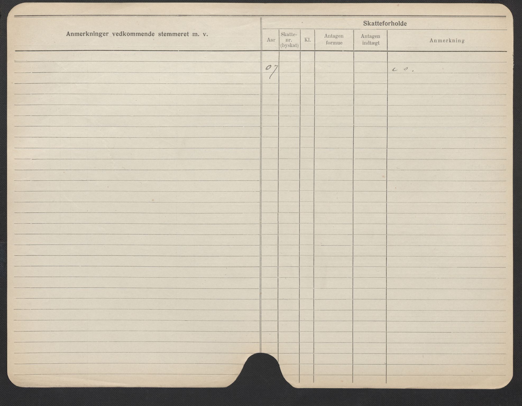 Oslo folkeregister, Registerkort, AV/SAO-A-11715/F/Fa/Fac/L0022: Kvinner, 1906-1914, s. 277b