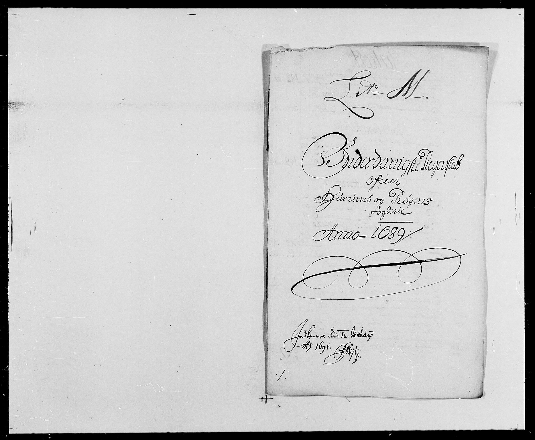 Rentekammeret inntil 1814, Reviderte regnskaper, Fogderegnskap, RA/EA-4092/R29/L1693: Fogderegnskap Hurum og Røyken, 1688-1693, s. 86