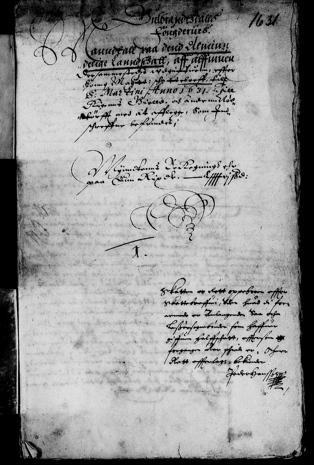 RA, Rentekammeret inntil 1814, Reviderte regnskaper, Lensregnskaper, R/Rb/Rba/L0106: Akershus len, 1631-1632