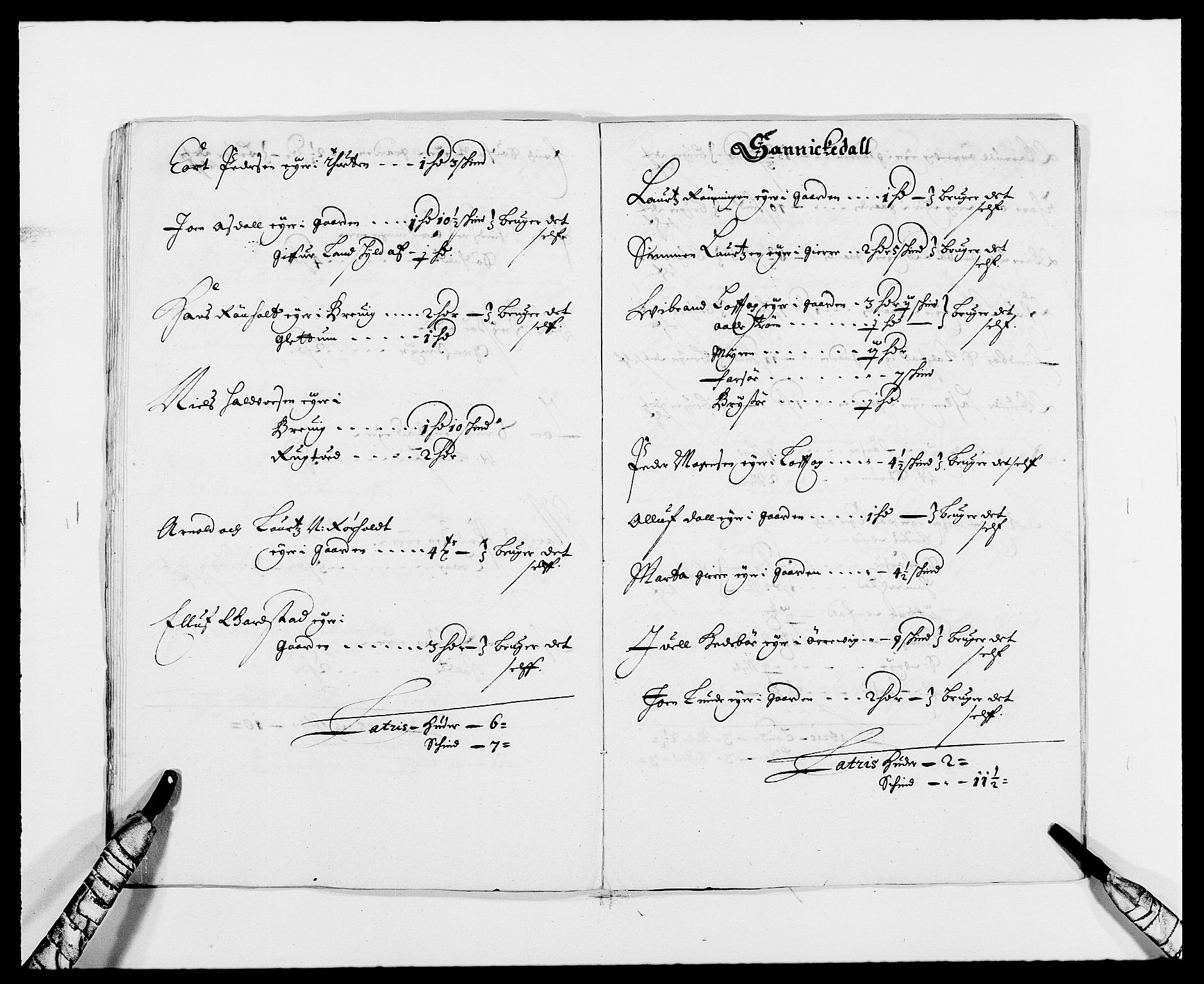 Rentekammeret inntil 1814, Reviderte regnskaper, Fogderegnskap, AV/RA-EA-4092/R34/L2042: Fogderegnskap Bamble, 1673-1675, s. 61