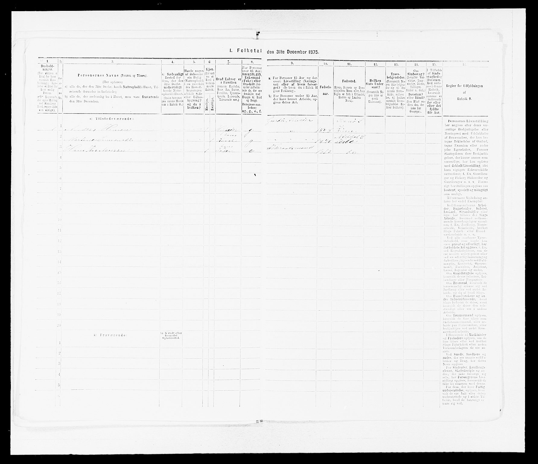 SAB, Folketelling 1875 for 1437L Kinn prestegjeld, Kinn sokn og Svanøy sokn, 1875, s. 1144