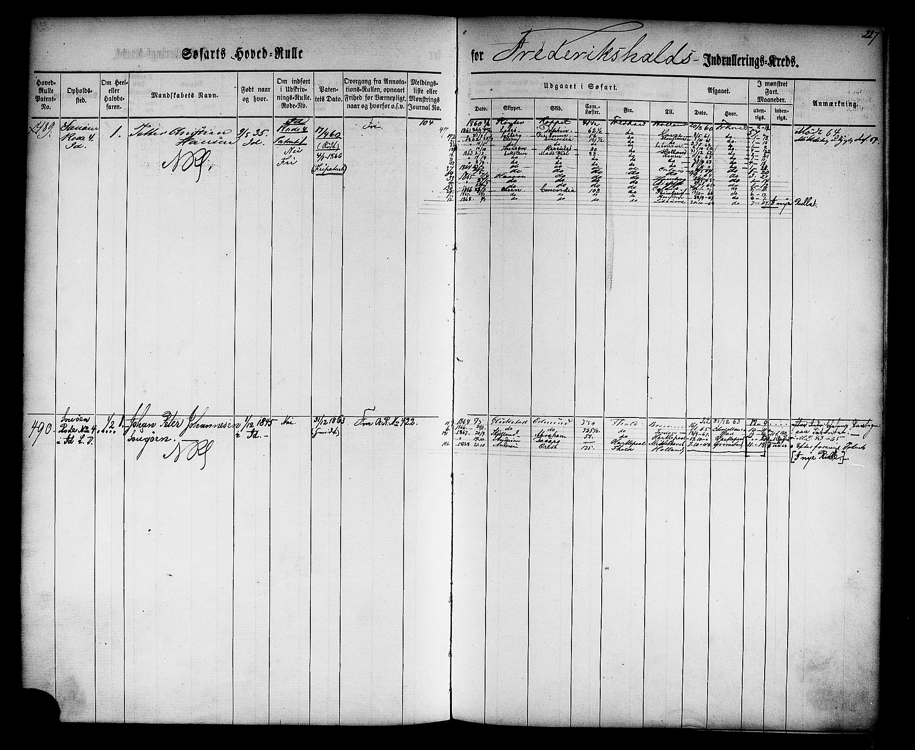 Halden mønstringskontor, AV/SAO-A-10569a/F/Fc/Fcb/L0002: Hovedrulle, 1860, s. 212