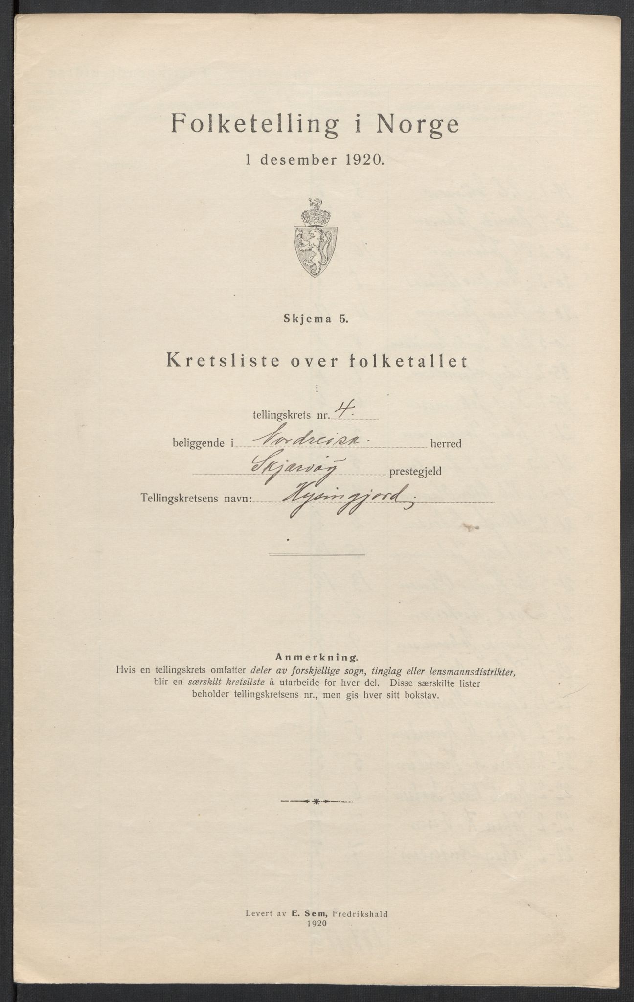SATØ, Folketelling 1920 for 1942 Nordreisa herred, 1920, s. 15