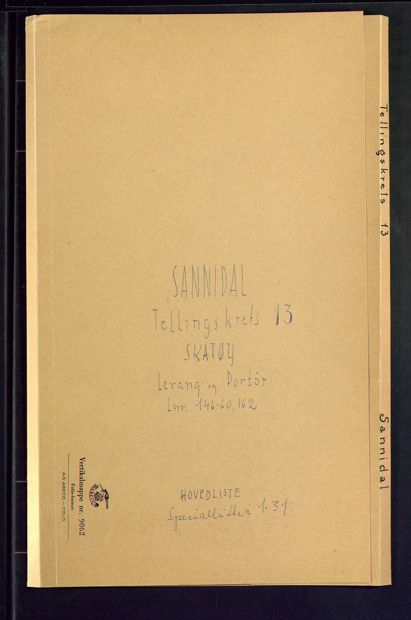 SAKO, Folketelling 1875 for 0816P Sannidal prestegjeld, 1875, s. 48