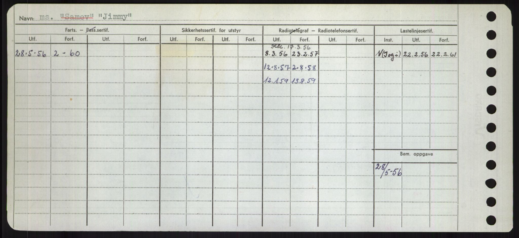 Sjøfartsdirektoratet med forløpere, Skipsmålingen, RA/S-1627/H/Hd/L0019: Fartøy, J, s. 388