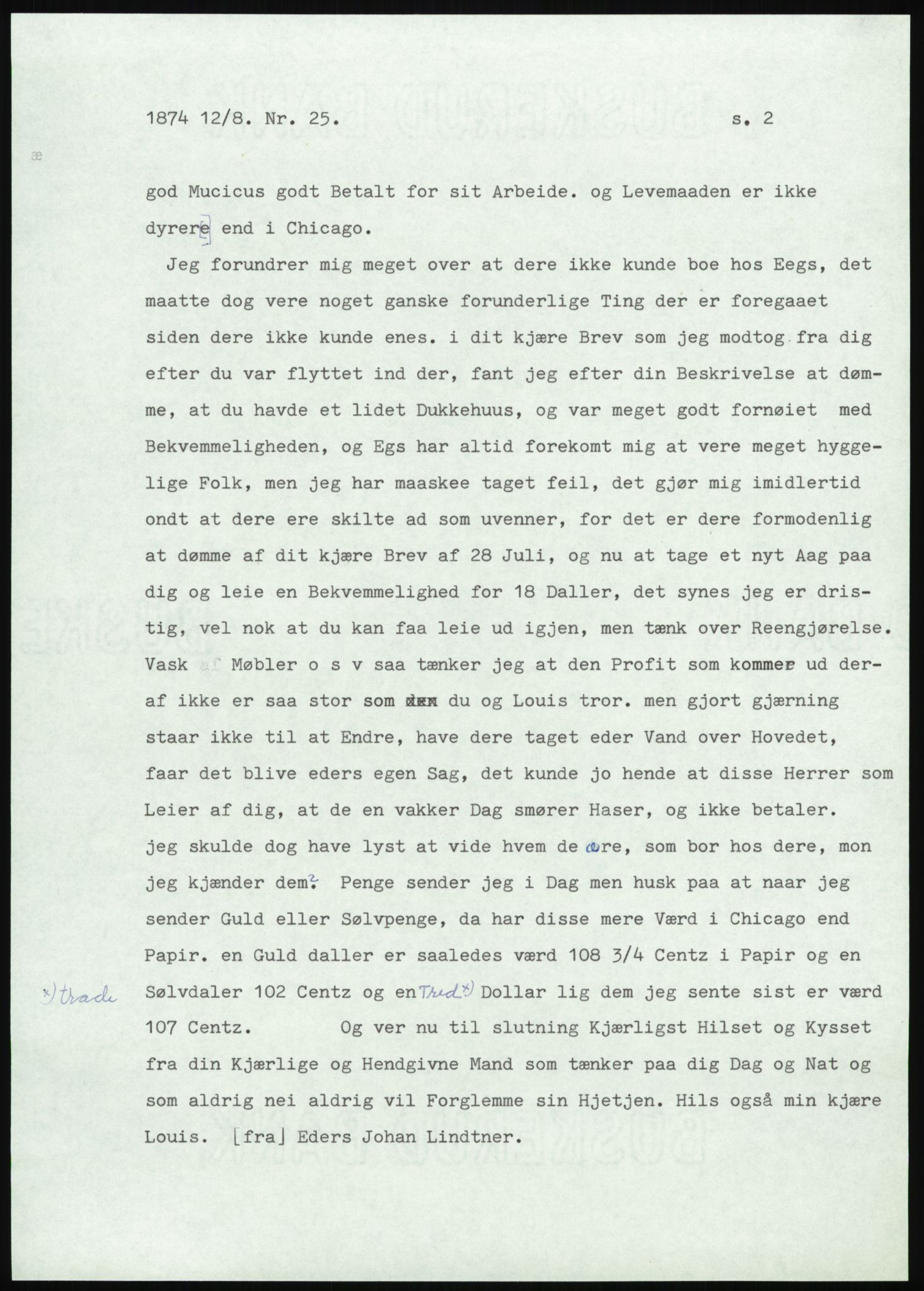 Samlinger til kildeutgivelse, Amerikabrevene, AV/RA-EA-4057/F/L0008: Innlån fra Hedmark: Gamkind - Semmingsen, 1838-1914, s. 269