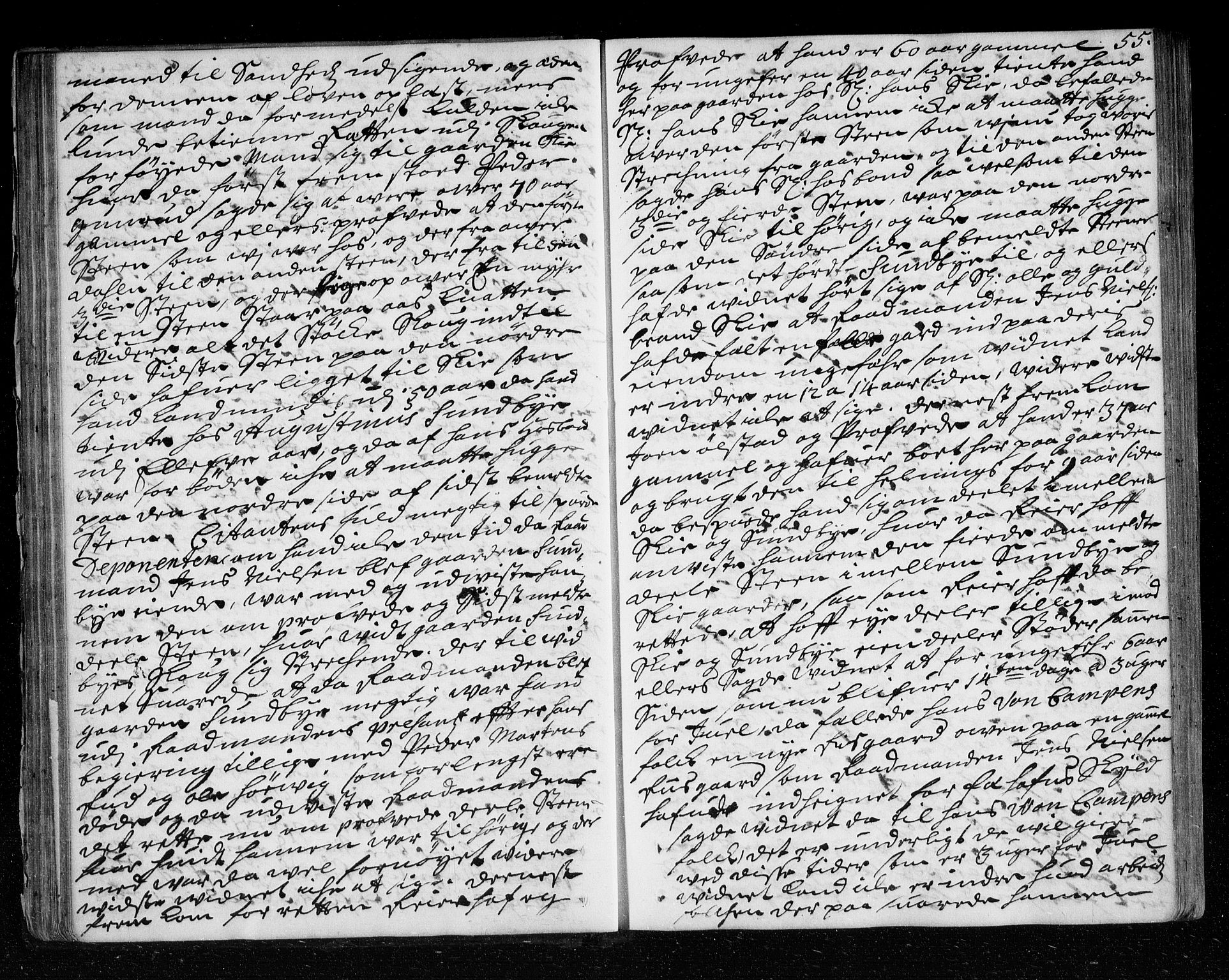 Lier, Røyken og Hurum sorenskriveri, AV/SAKO-A-89/F/Fa/L0042: Tingbok, 1707-1712, s. 55