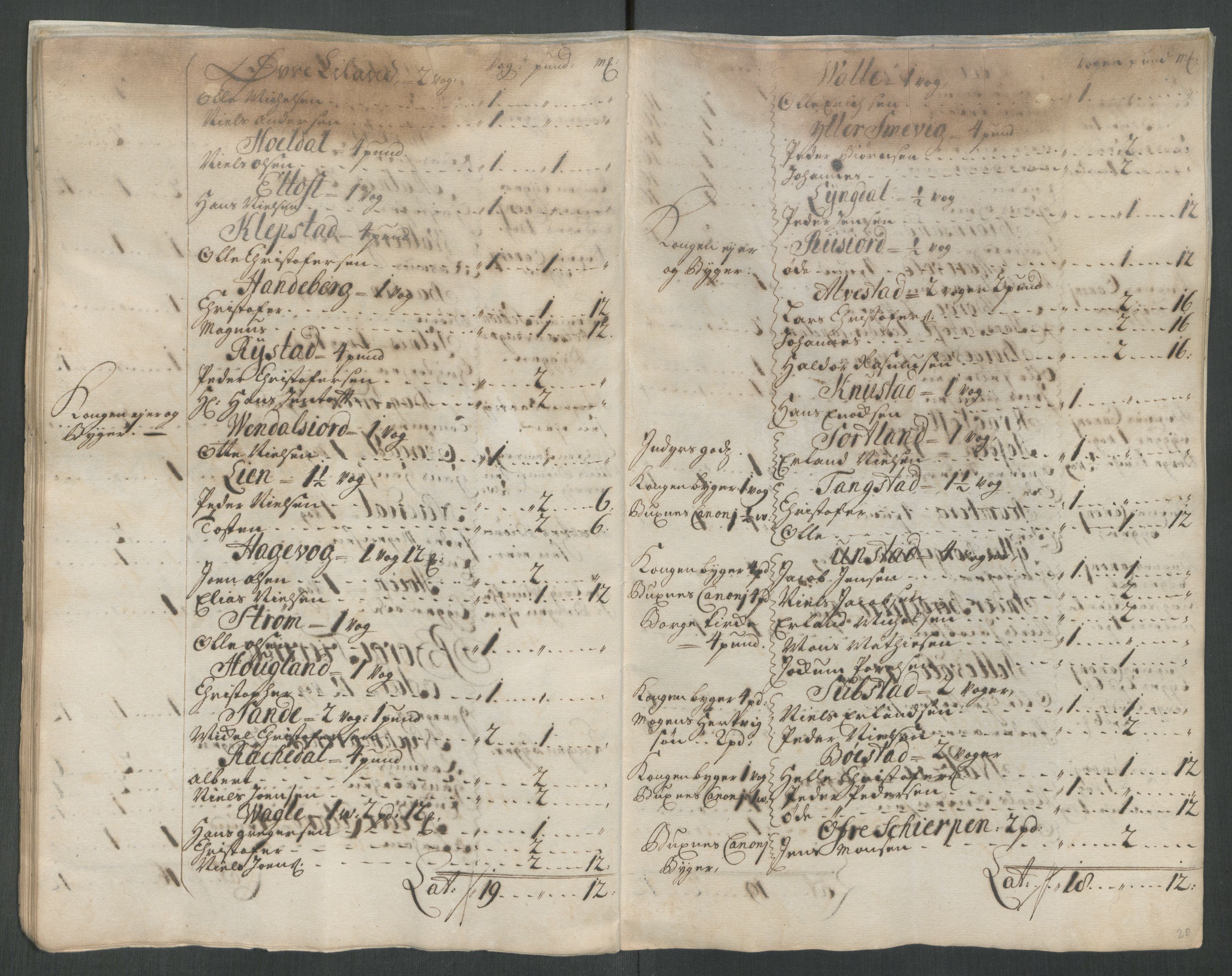 Rentekammeret inntil 1814, Reviderte regnskaper, Fogderegnskap, AV/RA-EA-4092/R67/L4680: Fogderegnskap Vesterålen, Andenes og Lofoten, 1714, s. 47