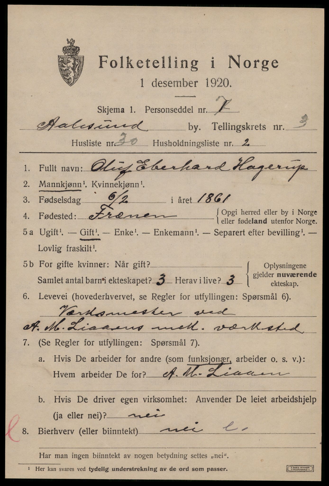 SAT, Folketelling 1920 for 1501 Ålesund kjøpstad, 1920, s. 13404