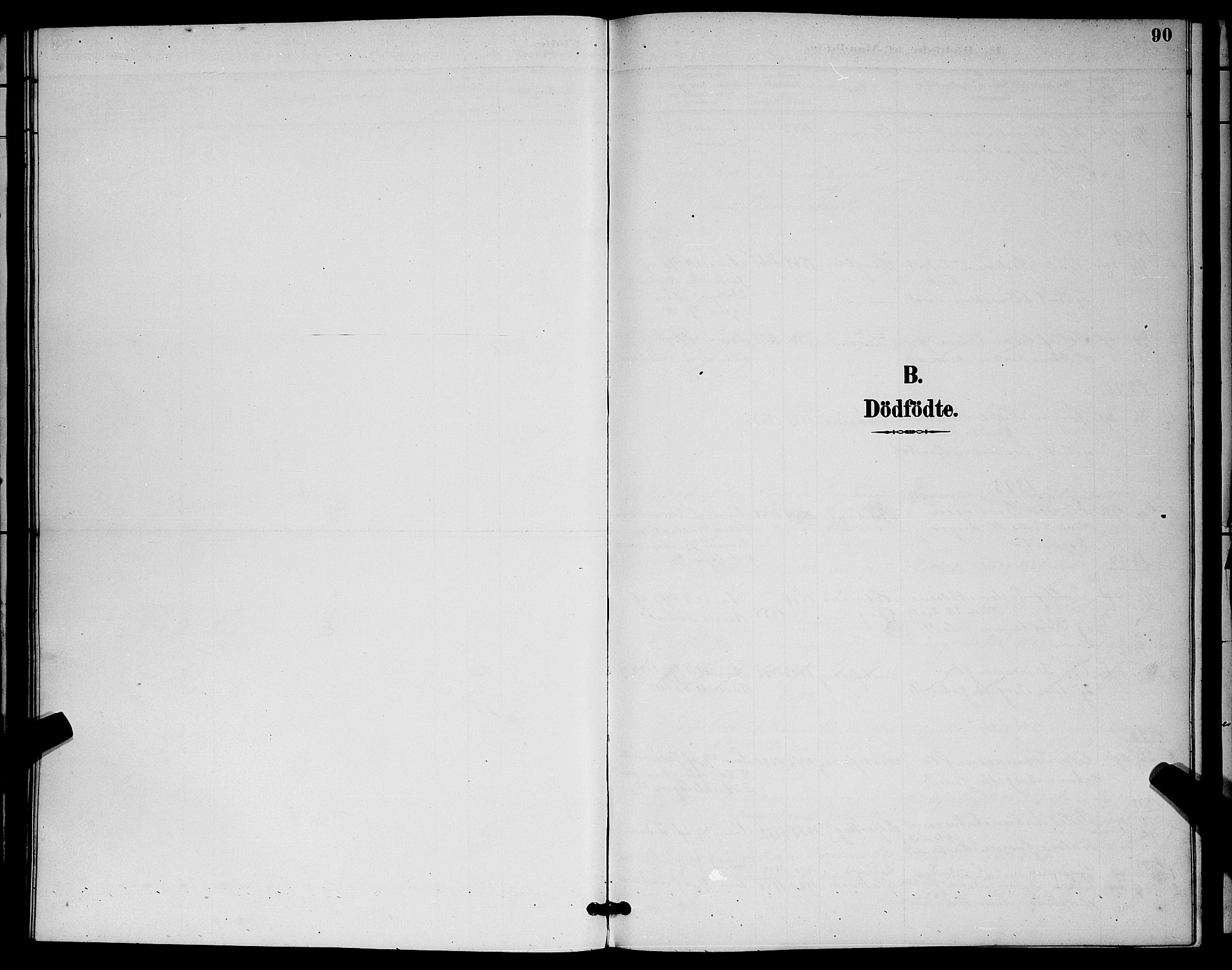 Ibestad sokneprestembete, SATØ/S-0077/H/Ha/Hab/L0015klokker: Klokkerbok nr. 15, 1888-1899, s. 90