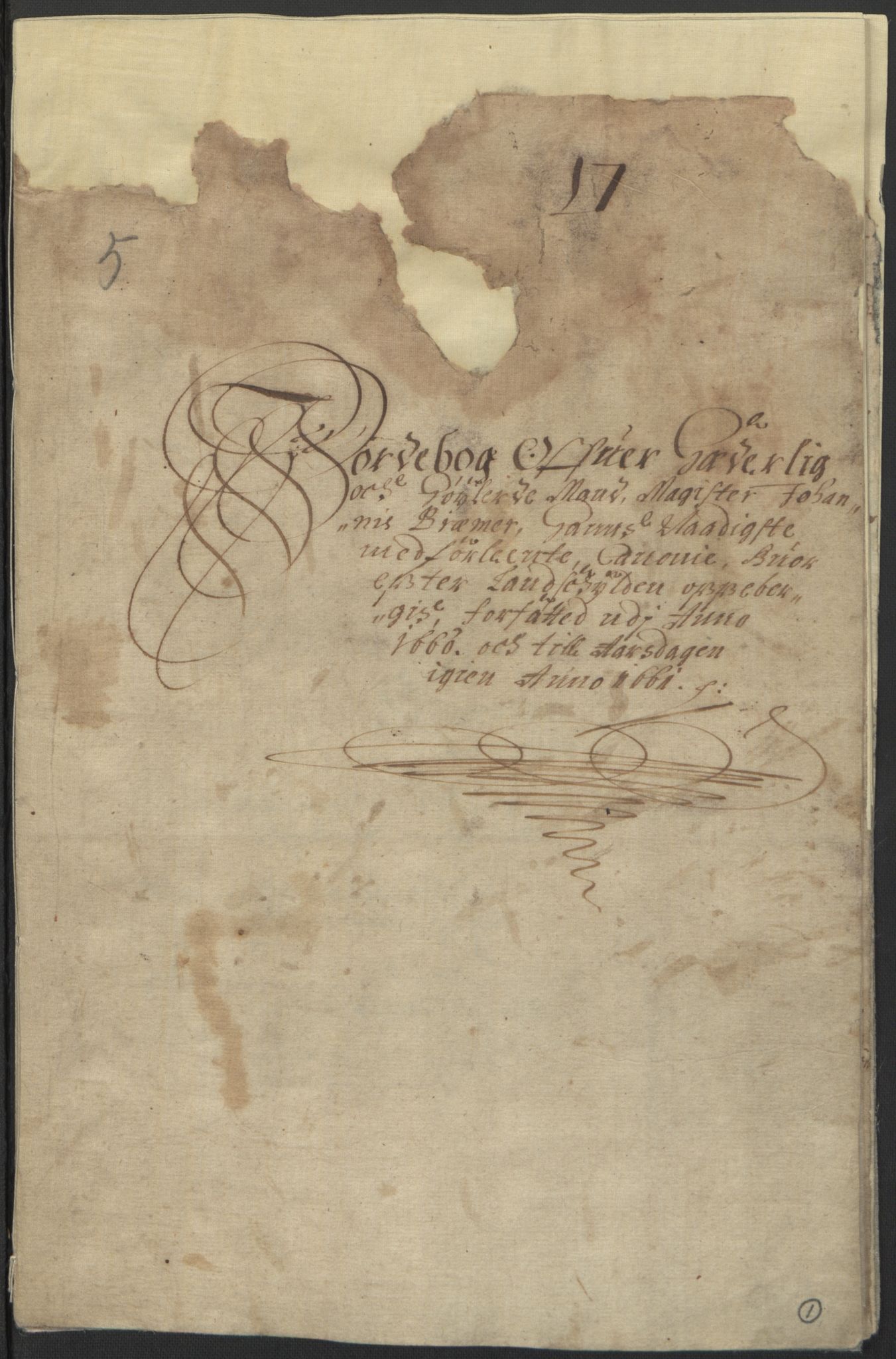 Rentekammeret inntil 1814, Realistisk ordnet avdeling, AV/RA-EA-4070/L/L0007/0002: Kristiania lagdømme: / Jordebøker over lagstolgods, bispegods etc. i Kristiania og Oppland lagdømme, 1661