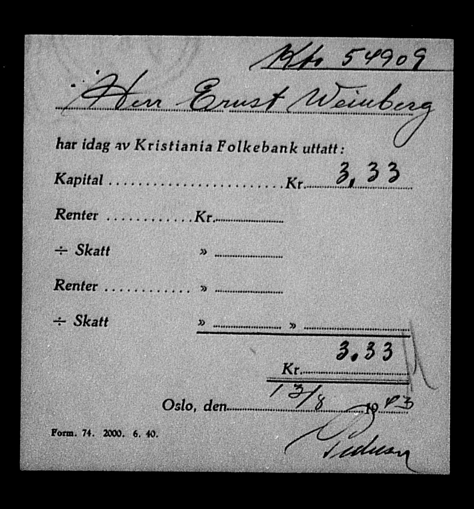 Justisdepartementet, Tilbakeføringskontoret for inndratte formuer, AV/RA-S-1564/H/Hc/Hcc/L0985: --, 1945-1947, s. 367