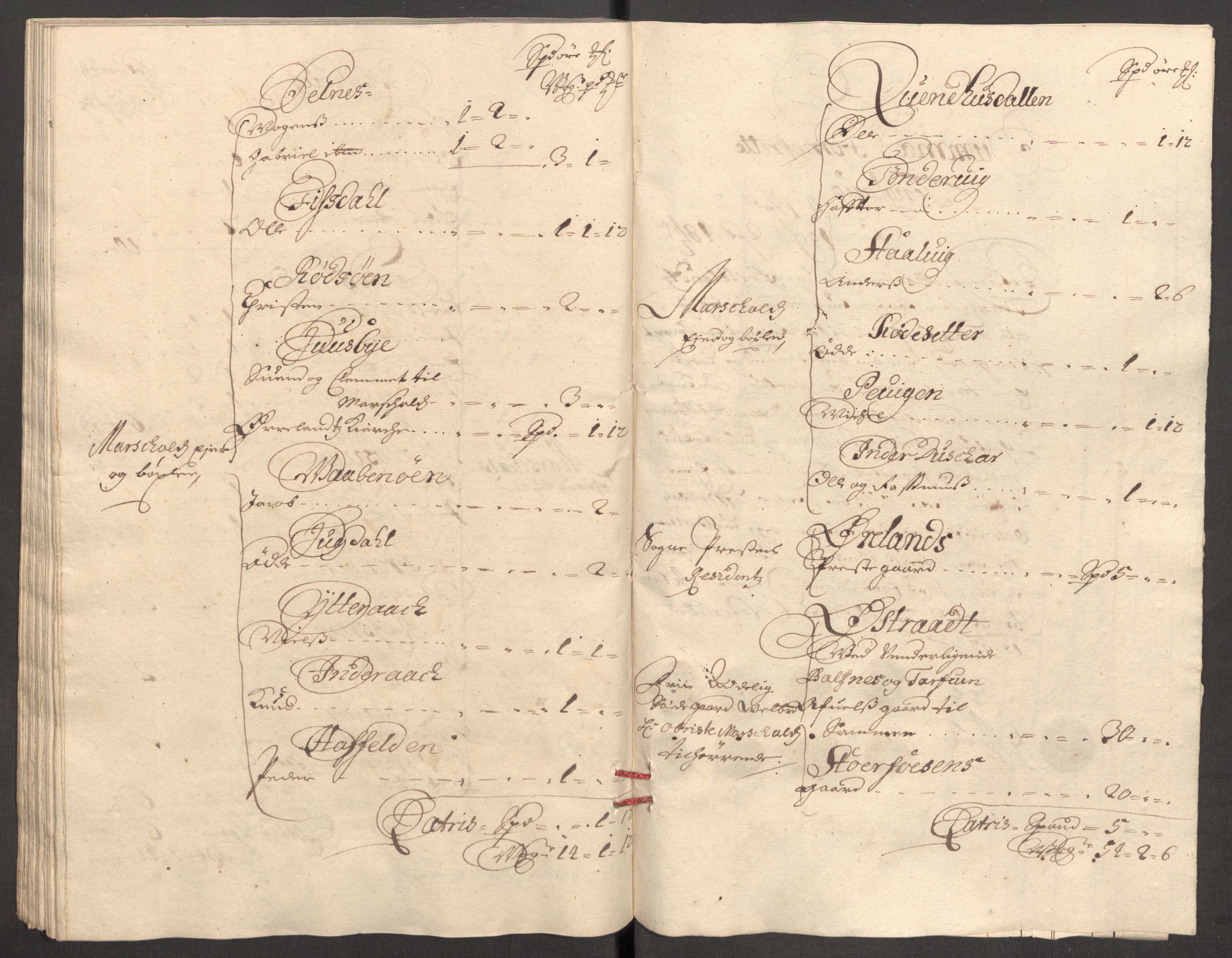 Rentekammeret inntil 1814, Reviderte regnskaper, Fogderegnskap, RA/EA-4092/R57/L3855: Fogderegnskap Fosen, 1702-1703, s. 303