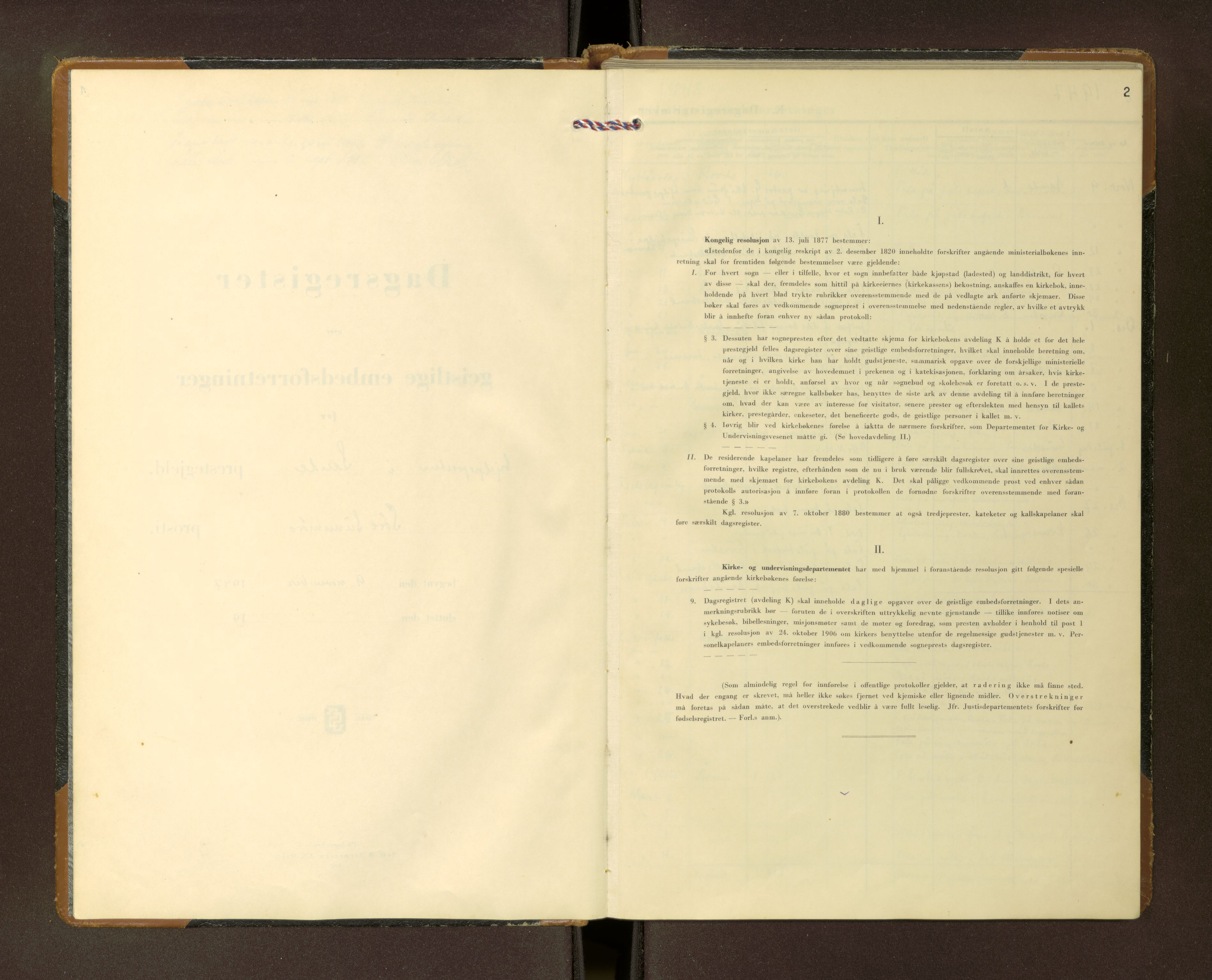 Ministerialprotokoller, klokkerbøker og fødselsregistre - Møre og Romsdal, AV/SAT-A-1454/503/L0045: Dagsregister nr. 503---, 1947-1981, s. 2