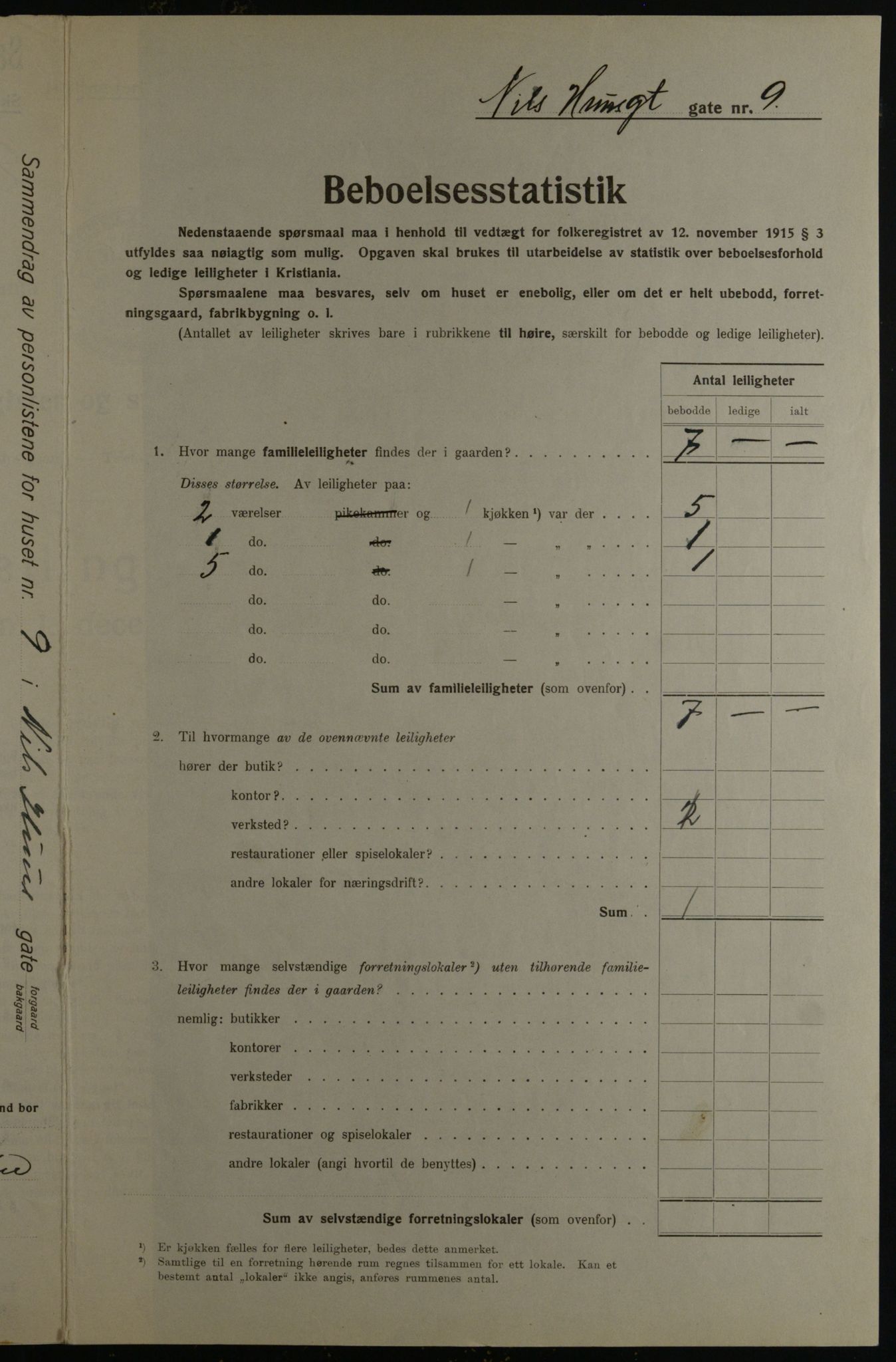 OBA, Kommunal folketelling 1.12.1923 for Kristiania, 1923, s. 78108