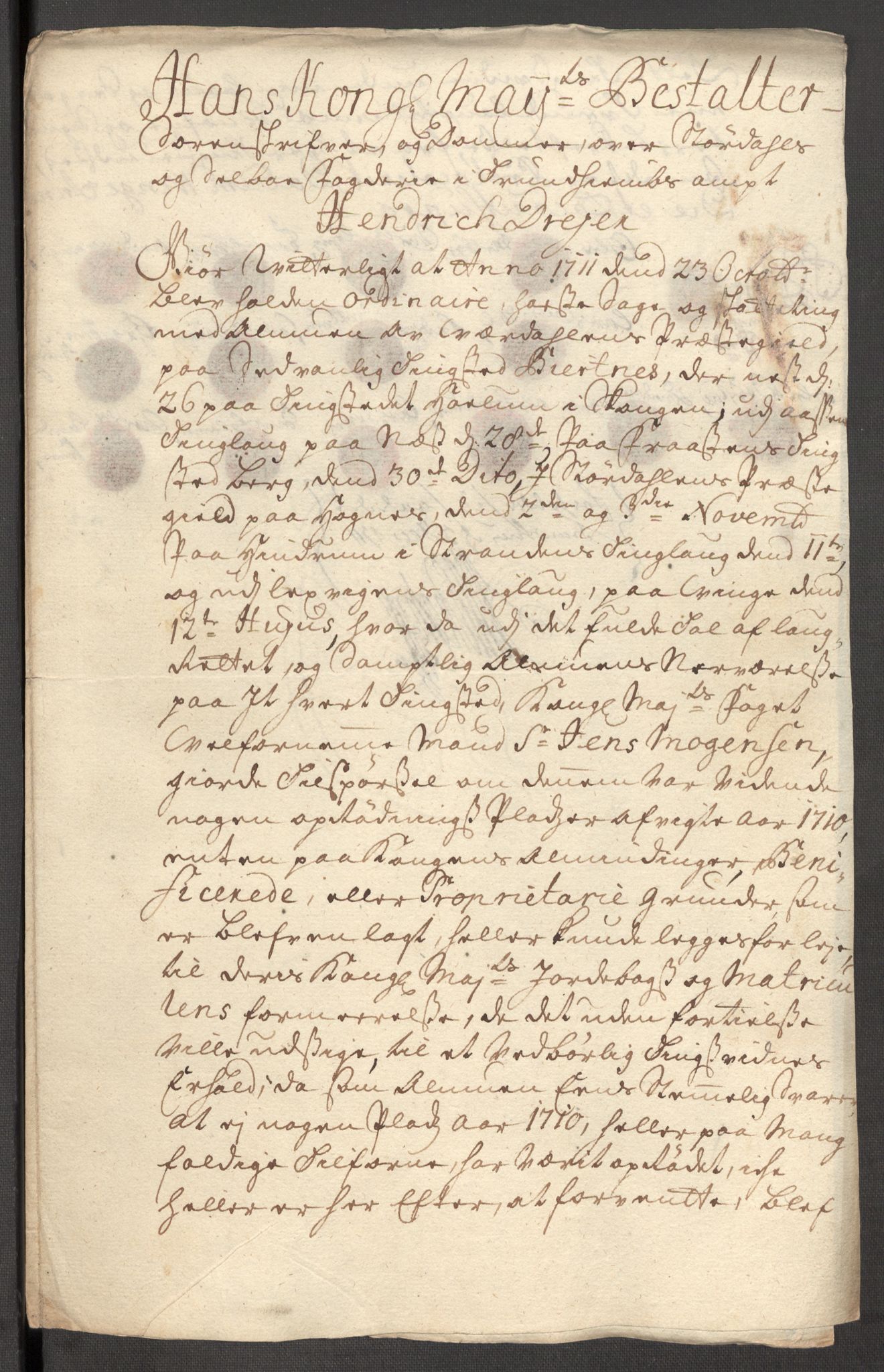 Rentekammeret inntil 1814, Reviderte regnskaper, Fogderegnskap, RA/EA-4092/R62/L4200: Fogderegnskap Stjørdal og Verdal, 1710, s. 182