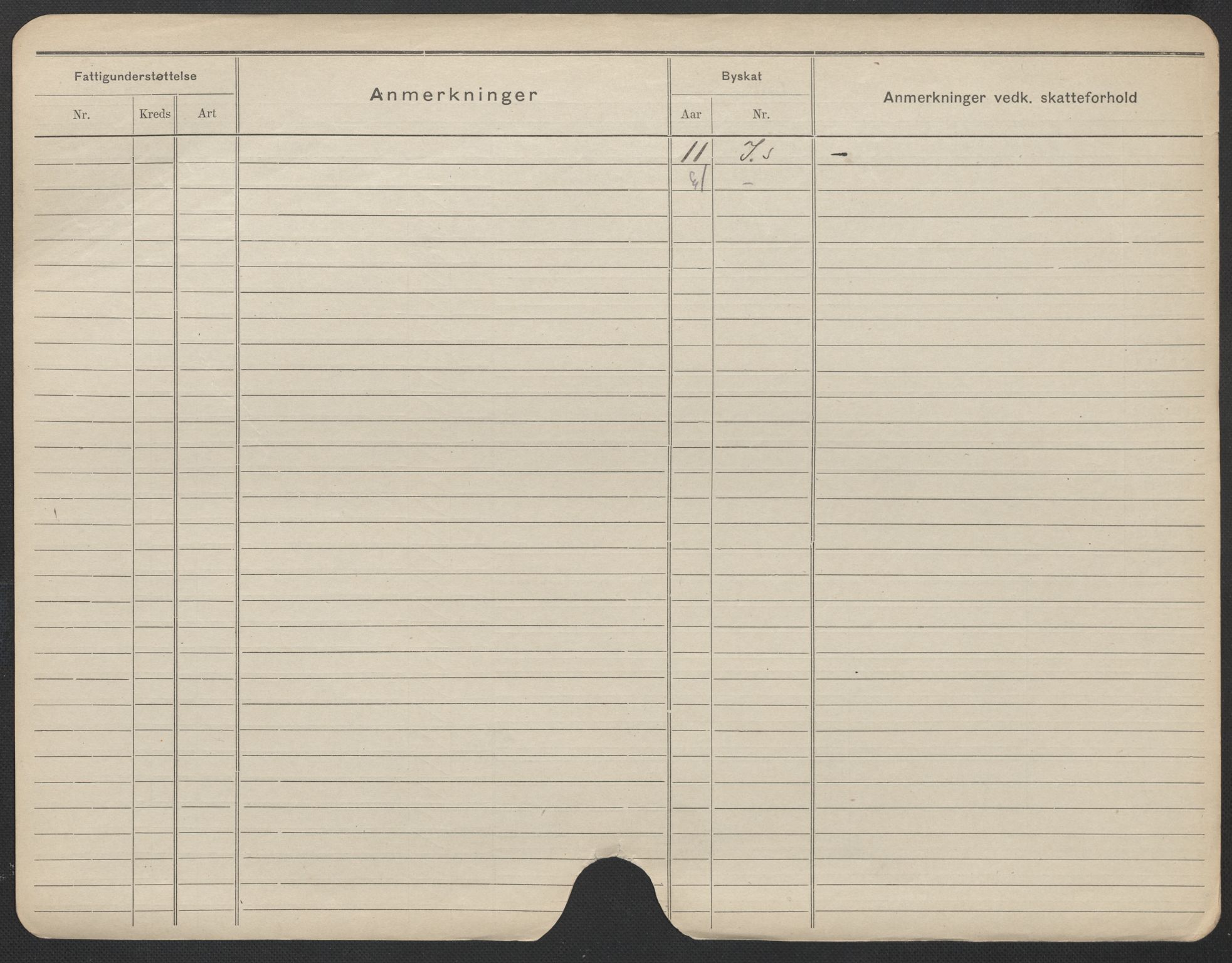 Oslo folkeregister, Registerkort, SAO/A-11715/F/Fa/Fac/L0022: Kvinner, 1906-1914, s. 1101b