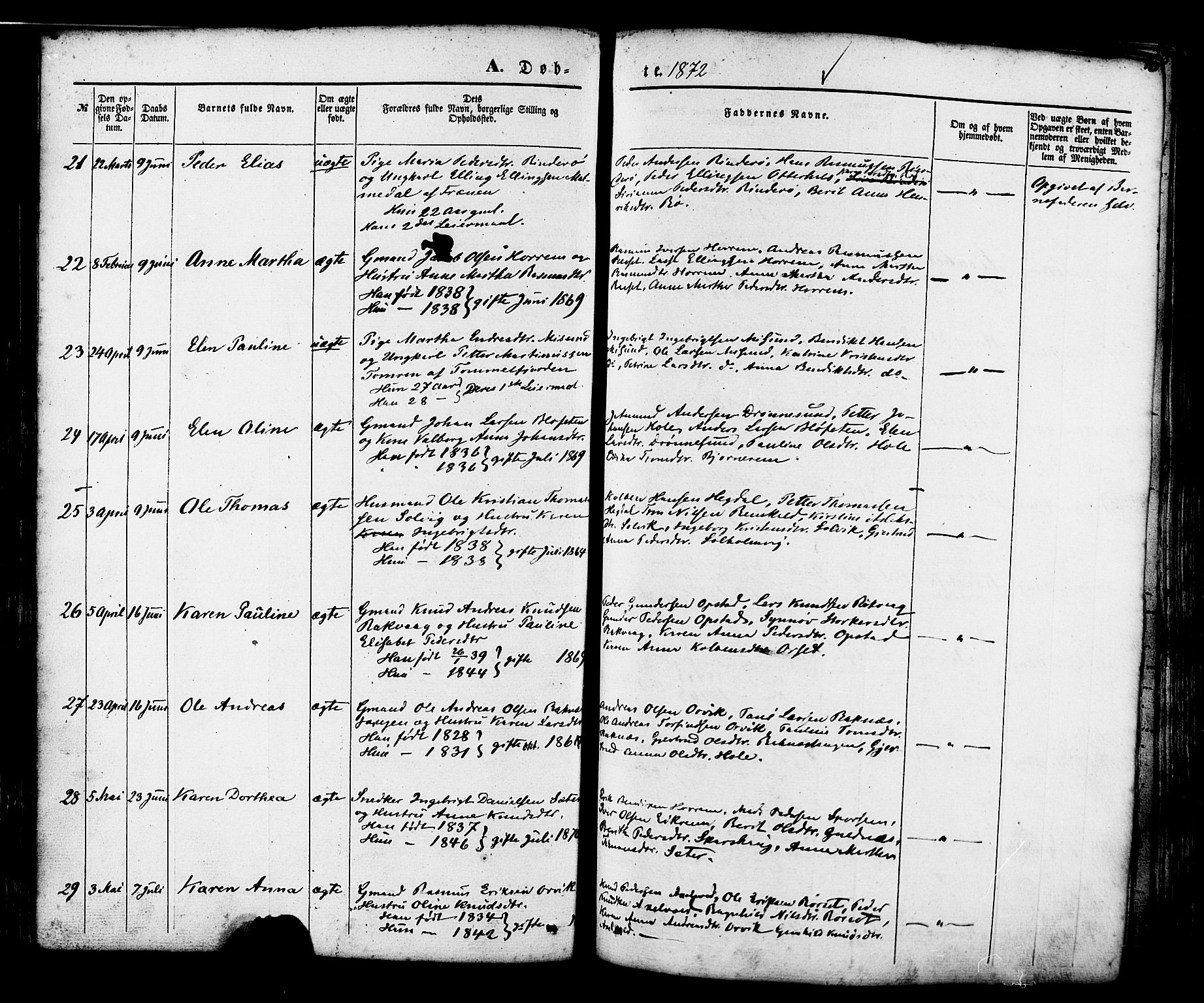 Ministerialprotokoller, klokkerbøker og fødselsregistre - Møre og Romsdal, AV/SAT-A-1454/560/L0719: Ministerialbok nr. 560A03, 1845-1872, s. 117