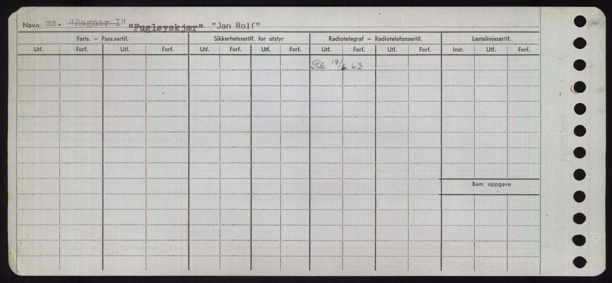 Sjøfartsdirektoratet med forløpere, Skipsmålingen, RA/S-1627/H/Ha/L0003/0001: Fartøy, Hilm-Mar / Fartøy, Hilm-Kol, s. 444