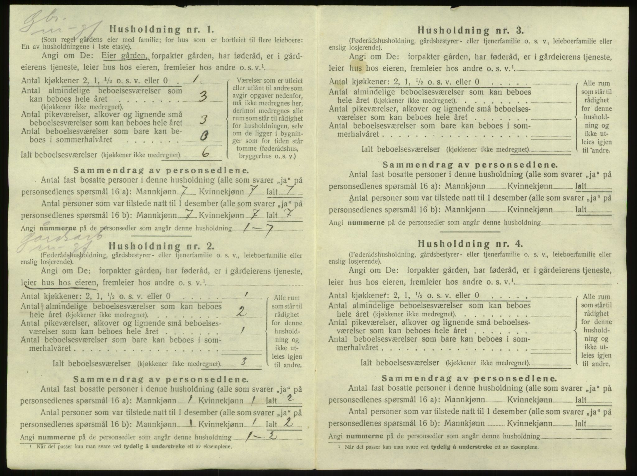 SAB, Folketelling 1920 for 1420 Sogndal herred, 1920, s. 80