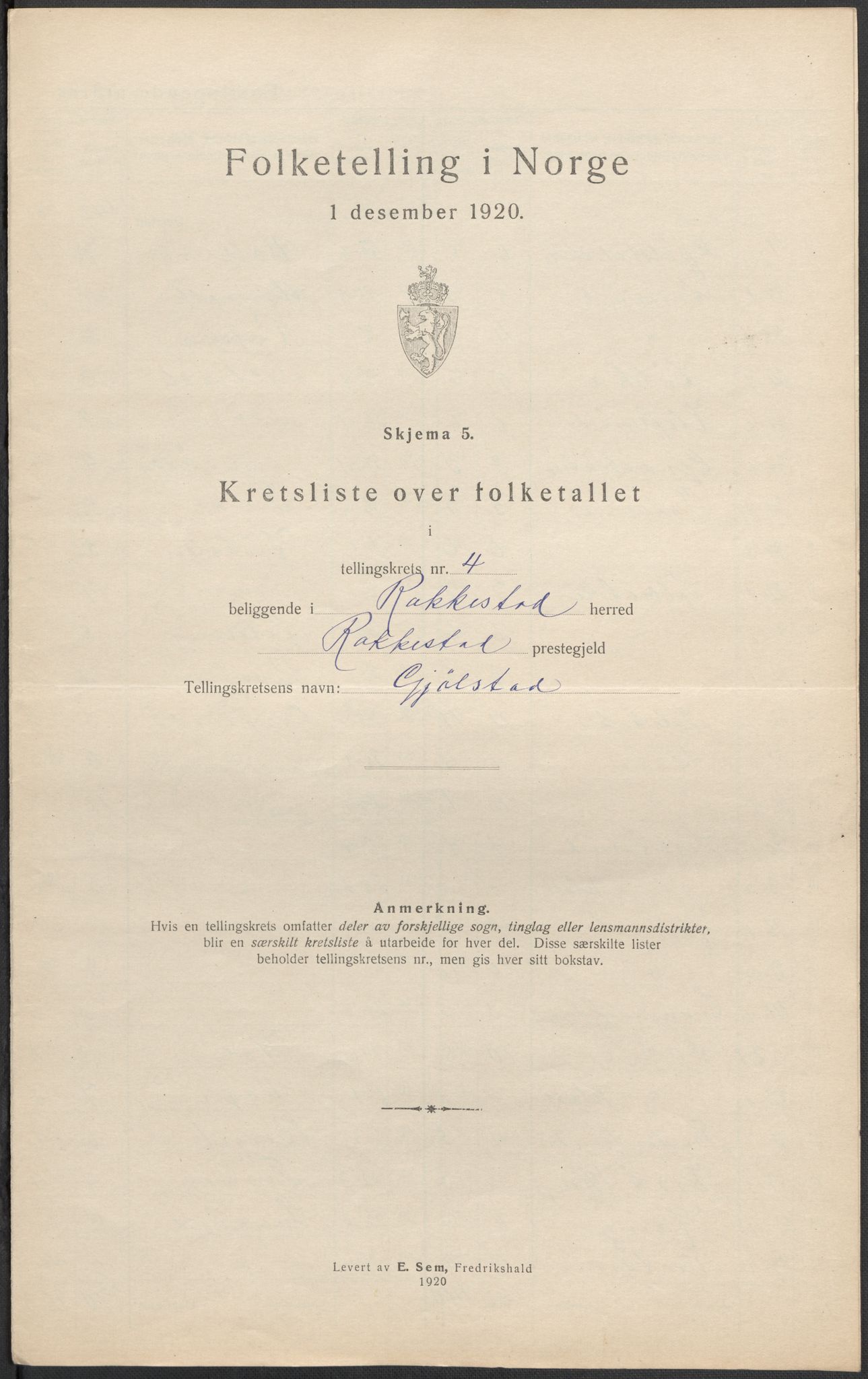 SAO, Folketelling 1920 for 0128 Rakkestad herred, 1920, s. 17